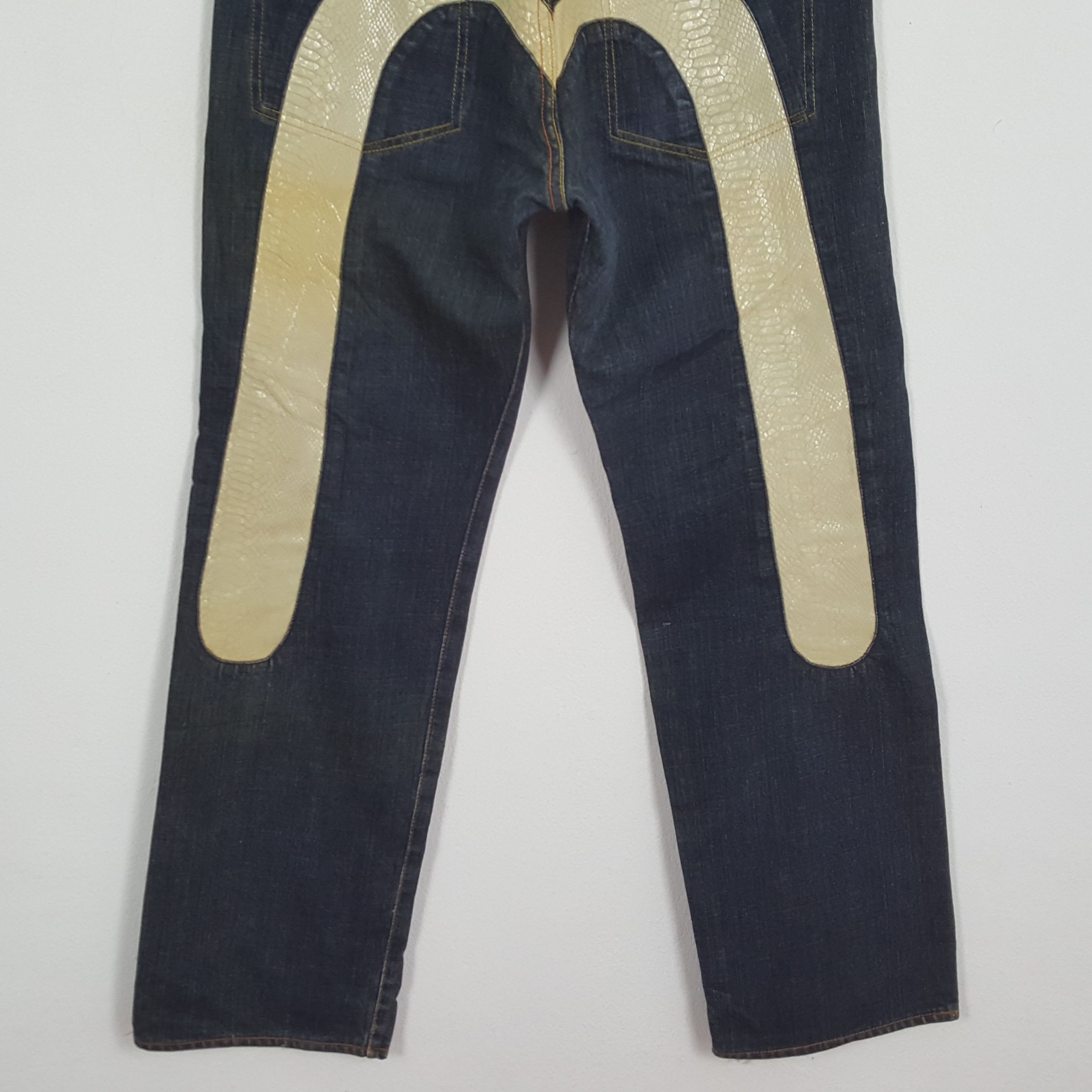 Evisu × Japanese Brand × Vintage Vintage EVISU Japanese Brand Daicock Rare Design Jeans Size US 31 - 3 Thumbnail