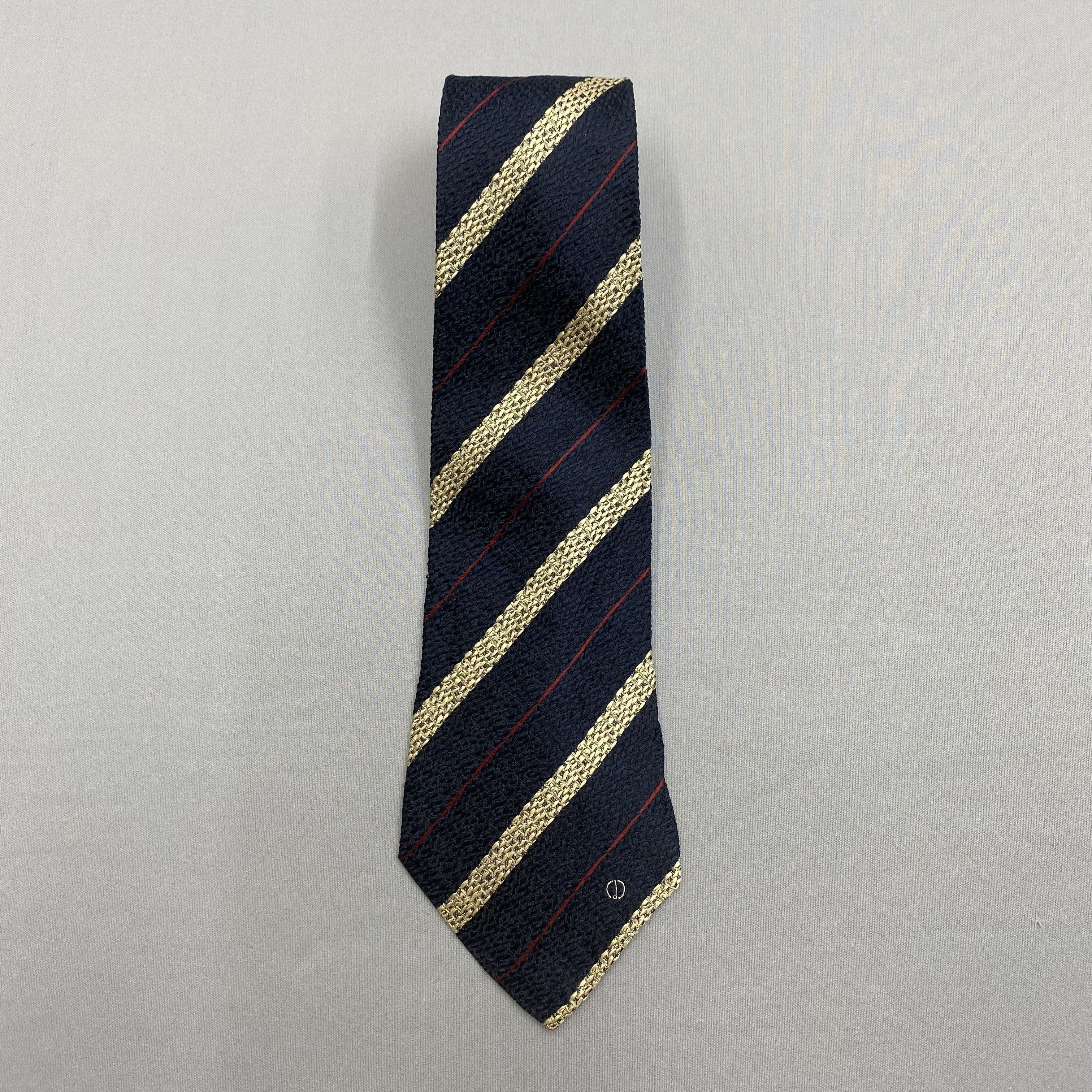 Alfred Dunhill Vintage Alfred Dunhill SILK Necktie Cravate Pure Silk Size ONE SIZE - 3 Thumbnail