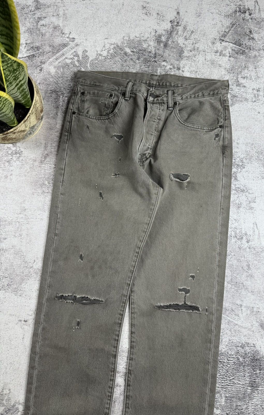 Levi's Vintage Levis 501 CT 31/34 Straight USA Jeans Pants Trousers Size US 31 - 7 Thumbnail