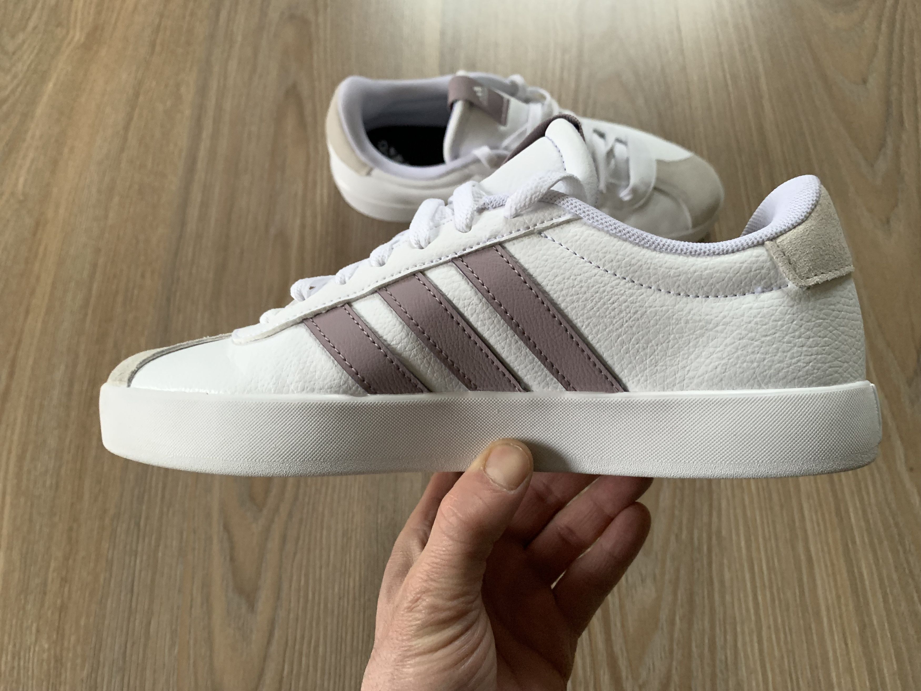 Adidas Adidas VL Court 3.0 White Women's Sneakers Size US 9.5 / IT 39.5 - 5 Thumbnail