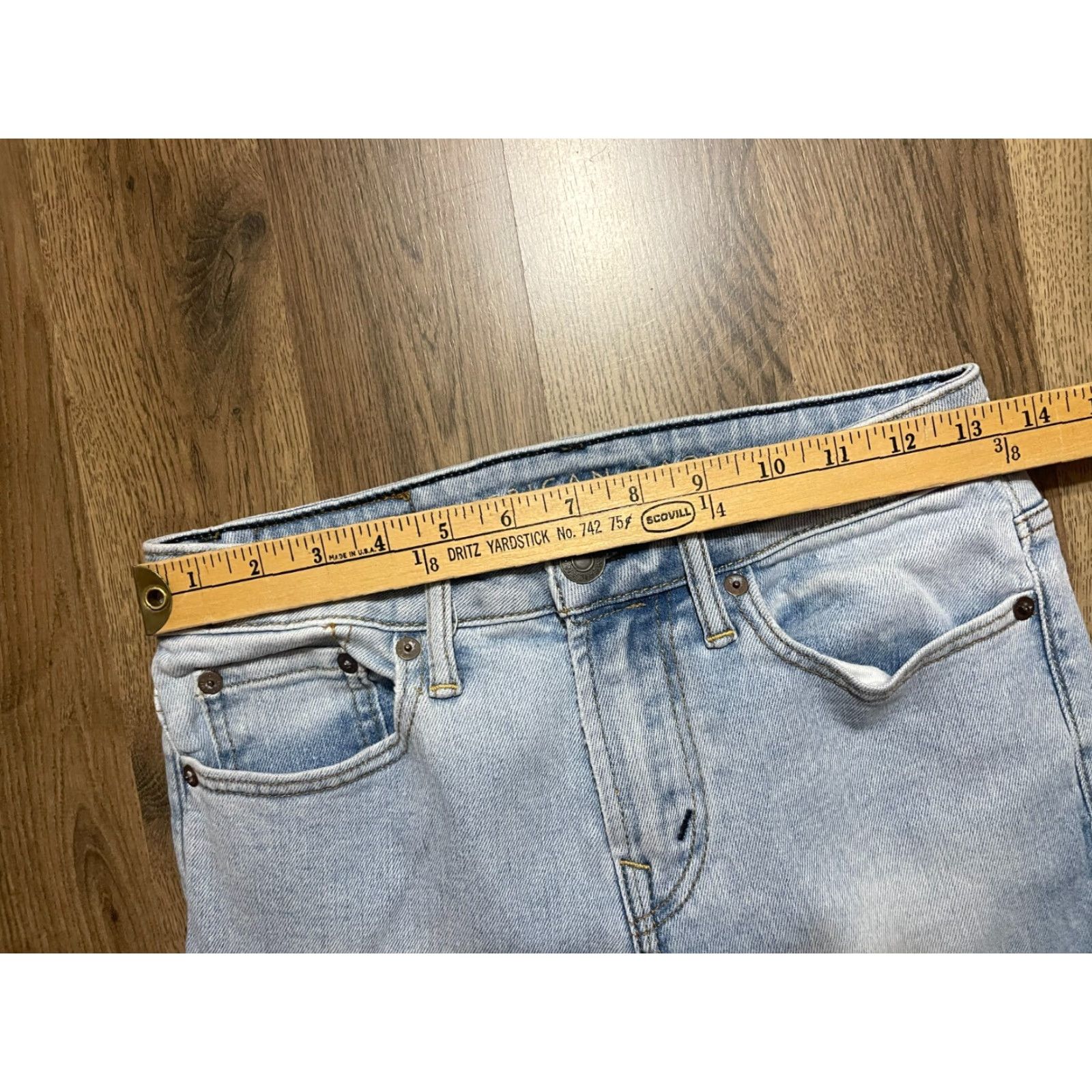 American Eagle Outfitters American Eagle Outfitters Jeans Men 28x32 Blue Denim Straight Leg Jeans Size US 28 / EU 44 - 4 Thumbnail