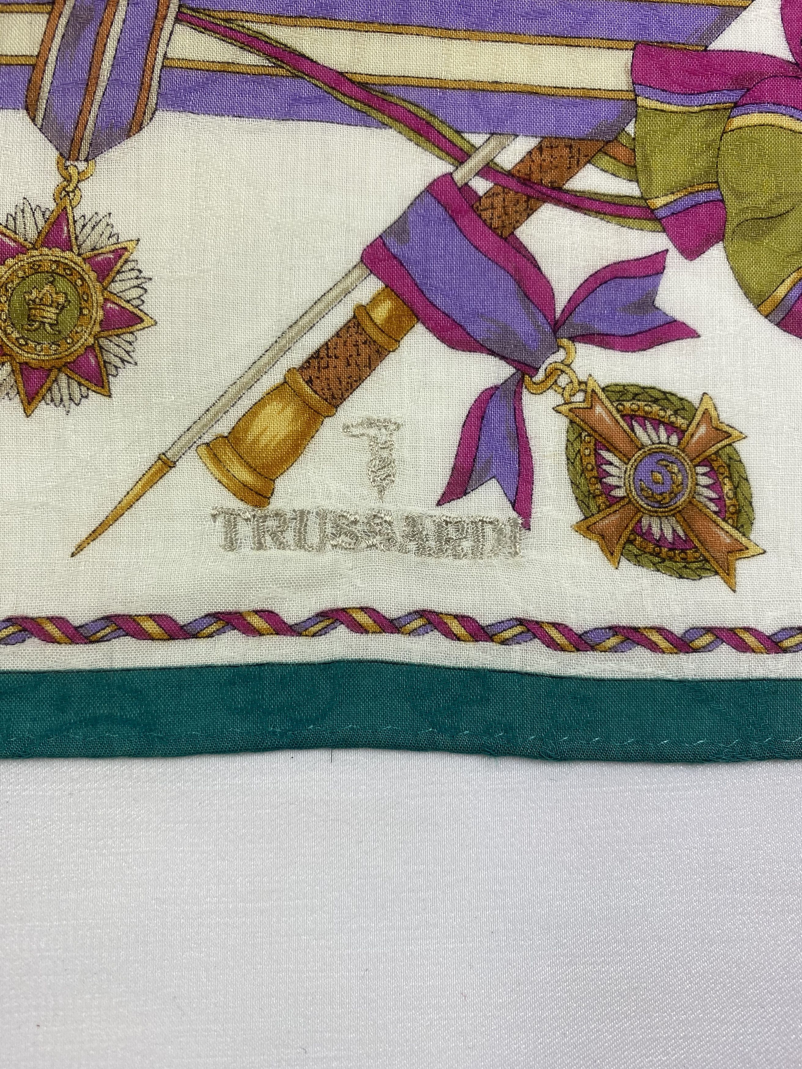 Trussardi × Vintage Trussardi Handkerchief / Bandana / Neckerchief Size ONE SIZE - 5 Thumbnail