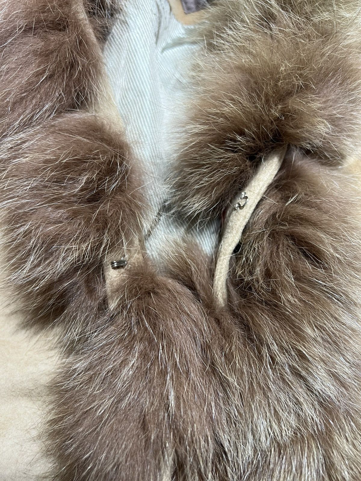 Balmain BALMAIN camel-colored poncho Size ONE SIZE - 9 Thumbnail