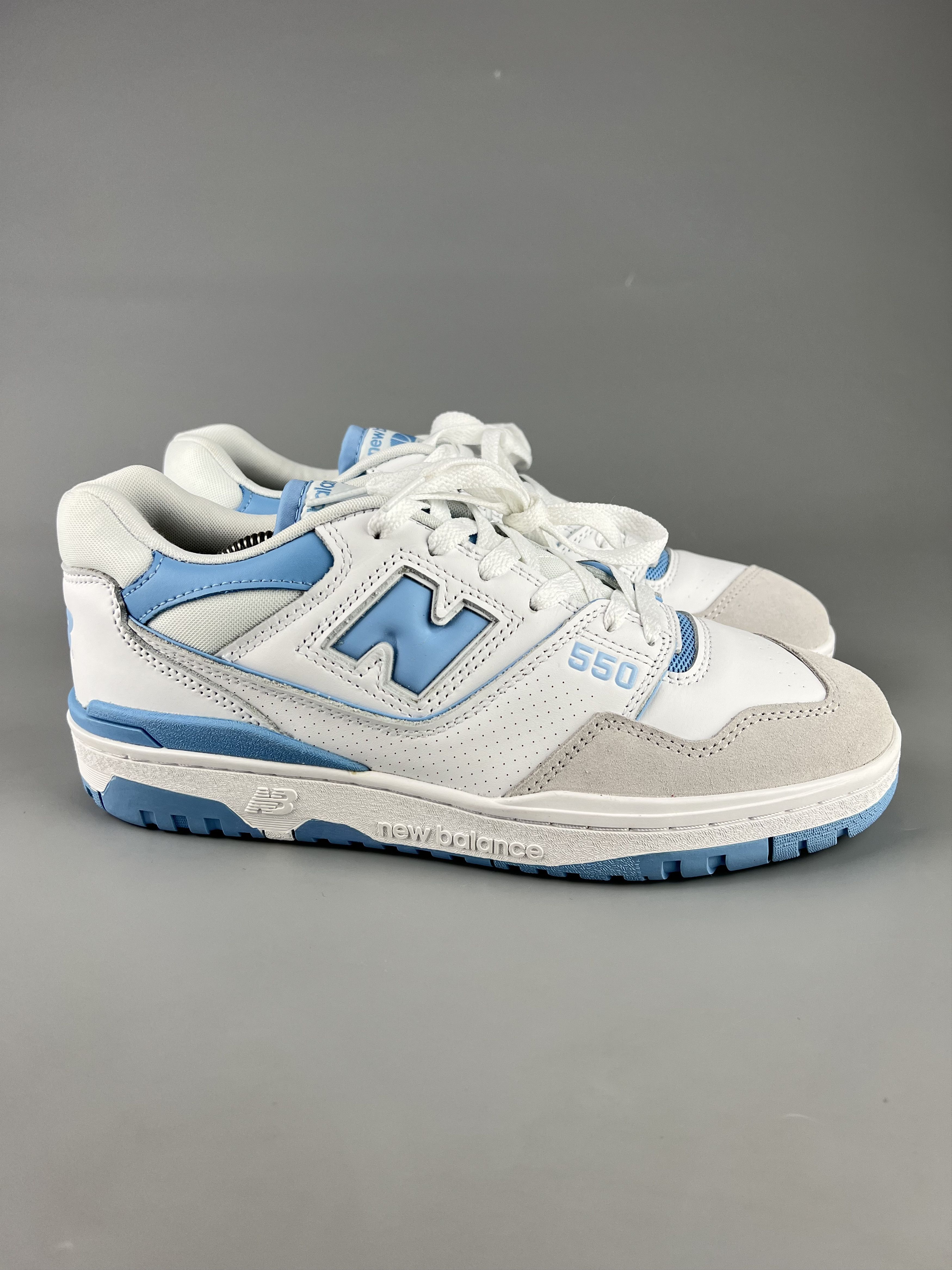 New Balance 550 UNC Men's White Blue Haze Sneakers
