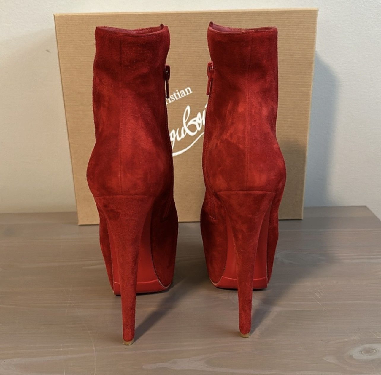 Christian Louboutin Christian louboutin booties Size US 7.5 / IT 37.5 - 2 Thumbnail