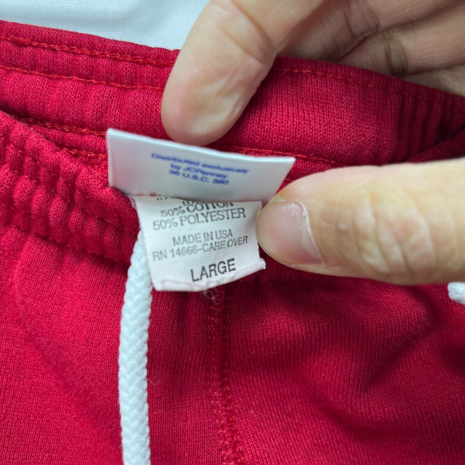 Vintage Vintage '90s USA Olympic Sweatpants Large Made in USA Cuffed Size US 36 / EU 52 - 7 Thumbnail