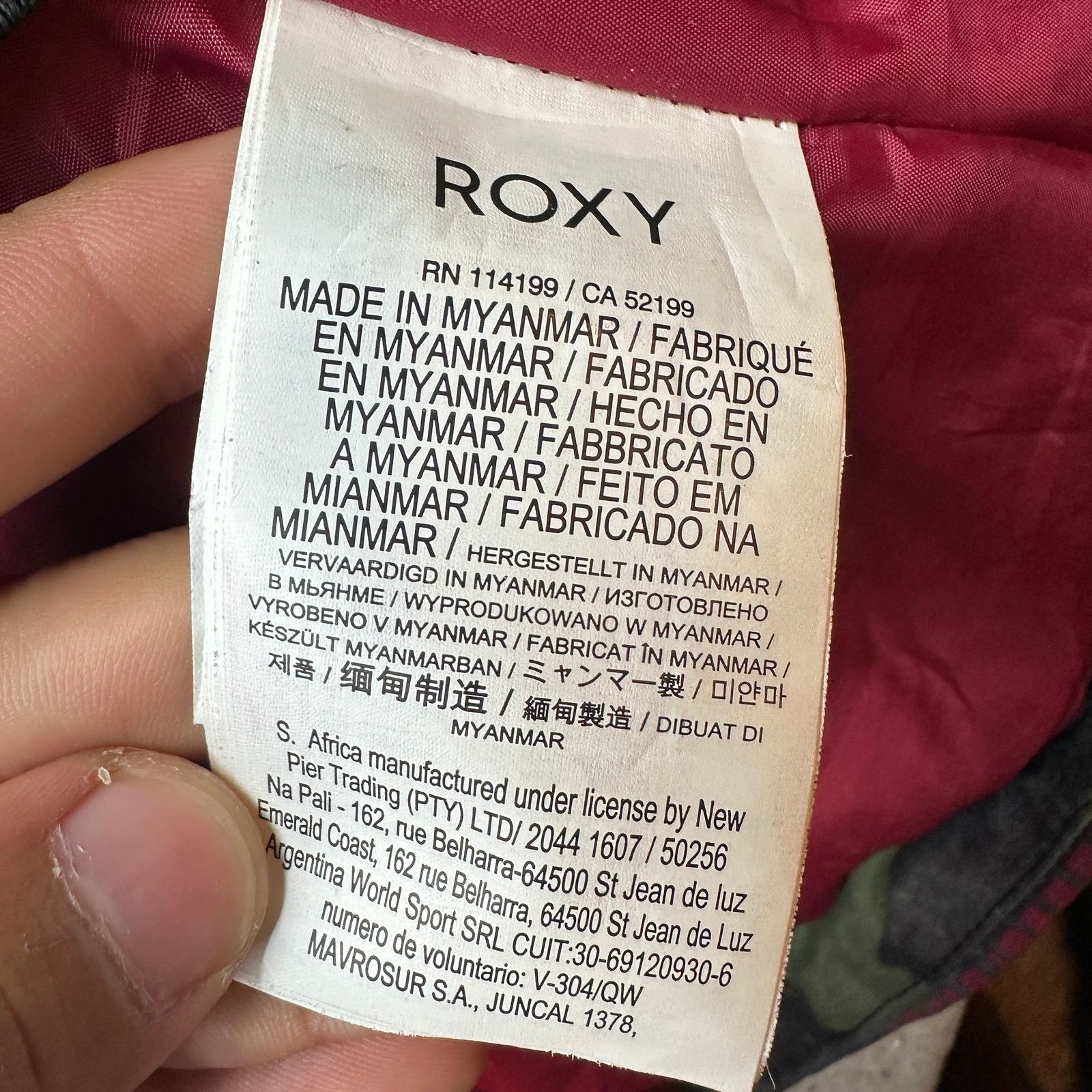 Other Roxy Jet Ski SE Jacket Womens Small 10K Dryflight Slim Fit Size S / US 4 / IT 40 - 11 Thumbnail