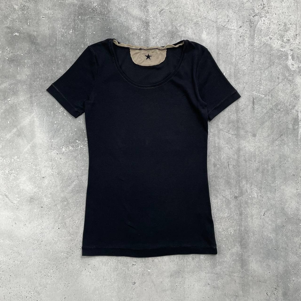 Other Lorena Antoniazzi Scoop Neck T Shirt Women’s Black Size 44 Size M / US 6-8 / IT 42-44 - 1 Thumbnail