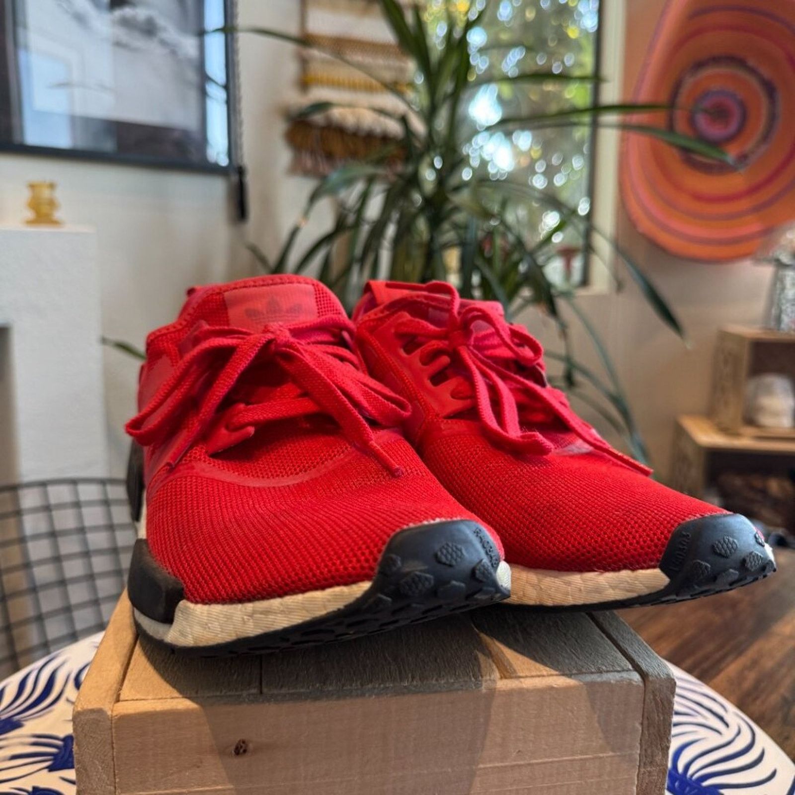 Adidas Adidas NMD_R1 Red/Core Black, Men’s 10.5, Great Condition Size US 10.5 / EU 43-44 - 5 Thumbnail