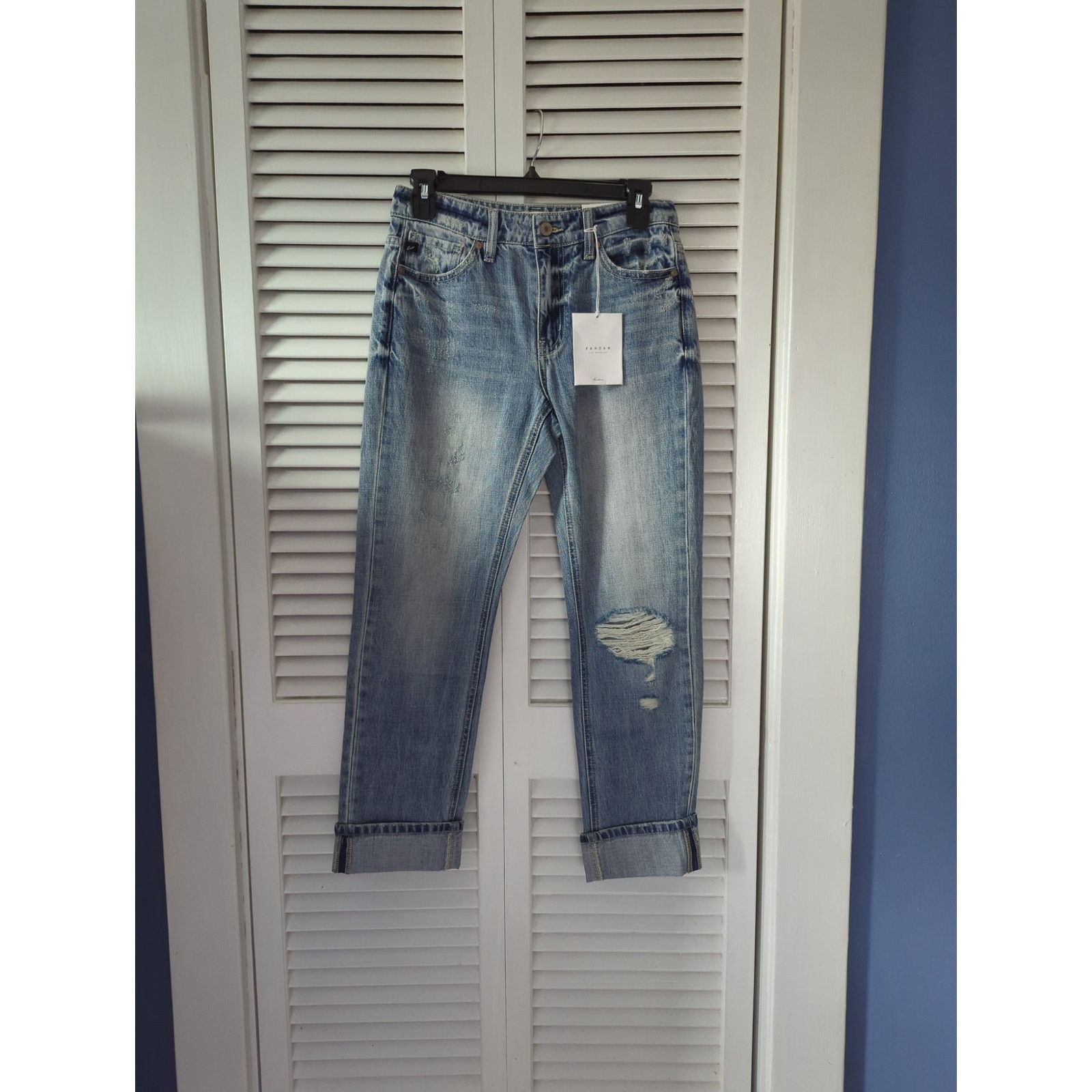 Banana Republic Kancan Straight Loose Fit Jeans -Sz 23 Size 25" / US 0 / IT 36 - 1 Thumbnail