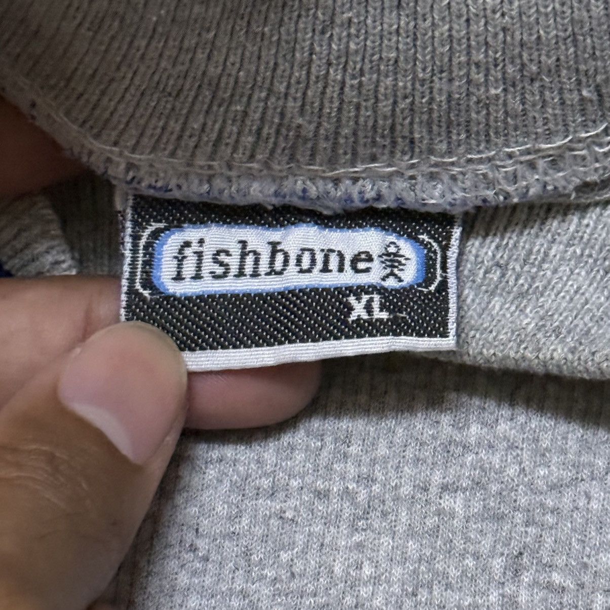 Japanese Brand Vintage Fishbone Small Logo T Shirt Size US XL / EU 56 / 4 - 4 Thumbnail