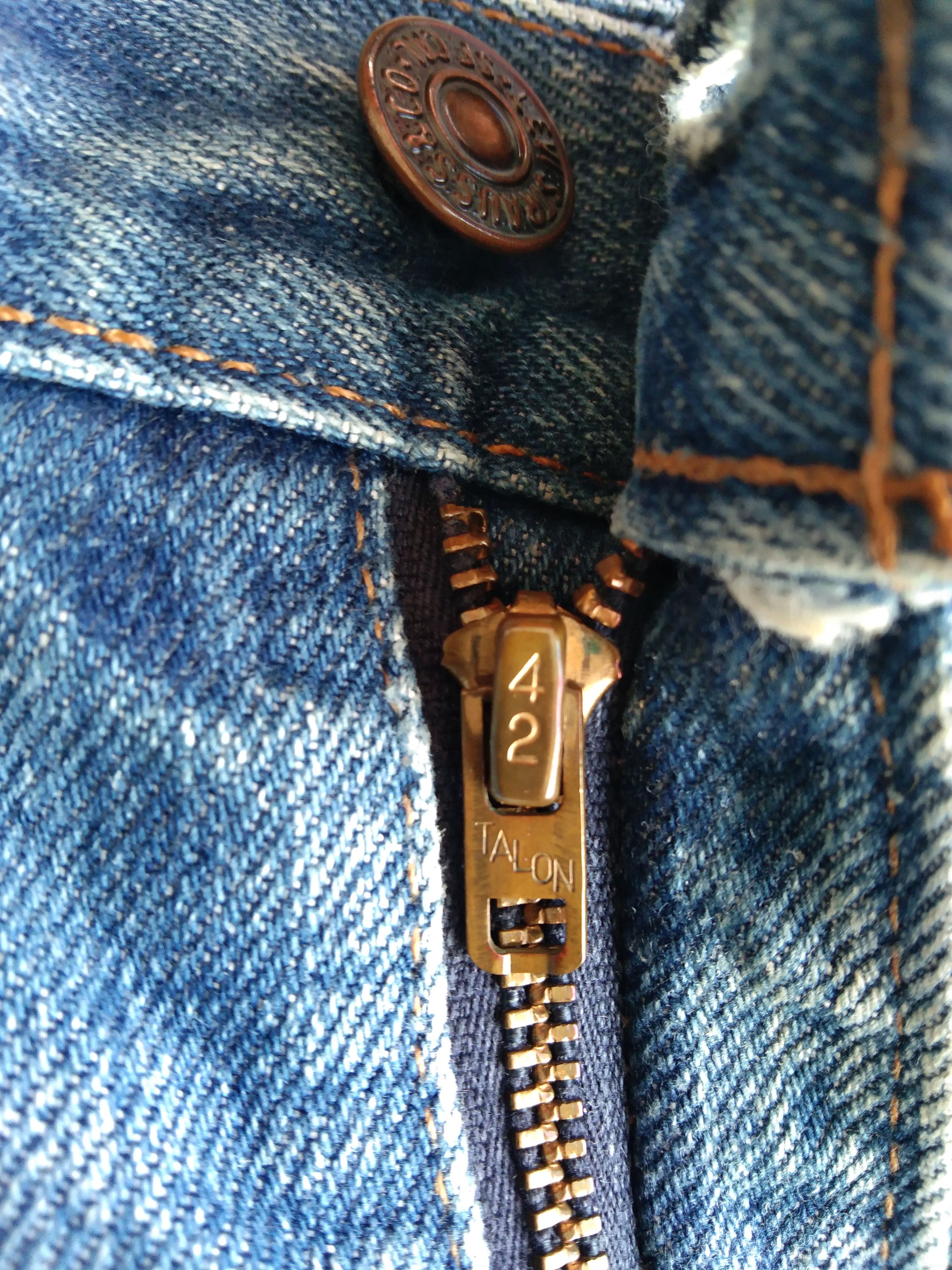 Levi's 70s Vintage Levi's 517 Button No 2 Talon 42 USA Zipper 36x30 Size US 36 / EU 52 - 11 Thumbnail