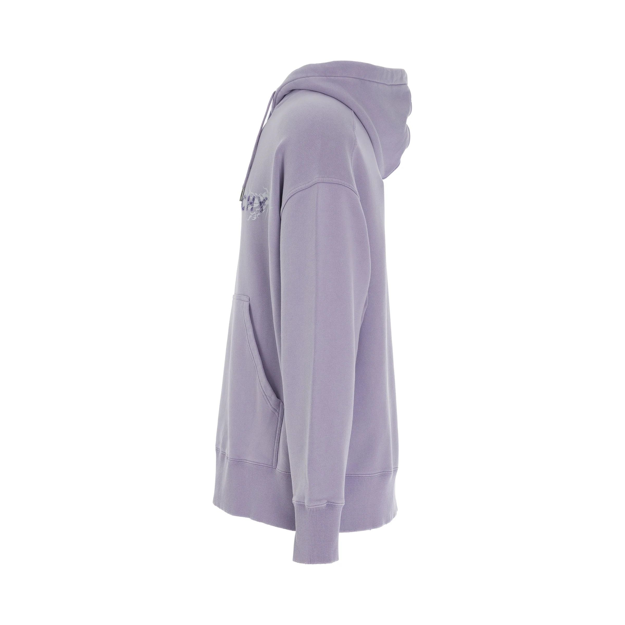 Givenchy o1mris0824 Washed Hoodie in Lilac Size US L / EU 52-54 / 3 - 3 Thumbnail