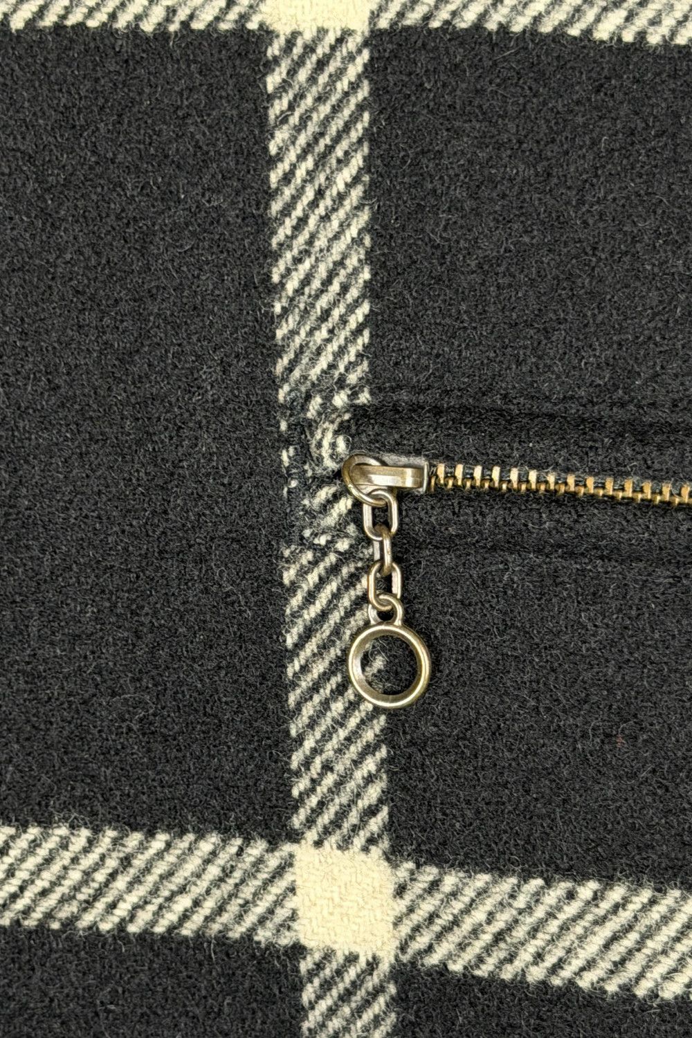Polo Ralph Lauren aw98 Polo Ralph Lauren Wool Windowpane Zip Jacket - L Size US L / EU 52-54 / 3 - 9 Thumbnail