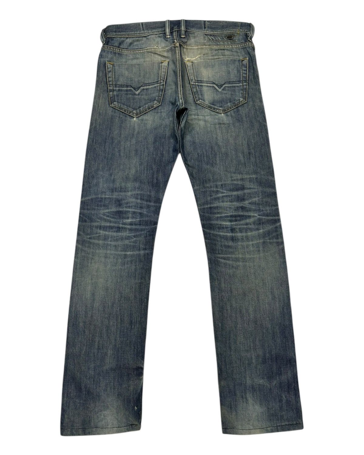 Diesel Vintage Diesel Turbo Wash Distressed Denim Jeans Size US 32 / EU 48 - 2 Thumbnail