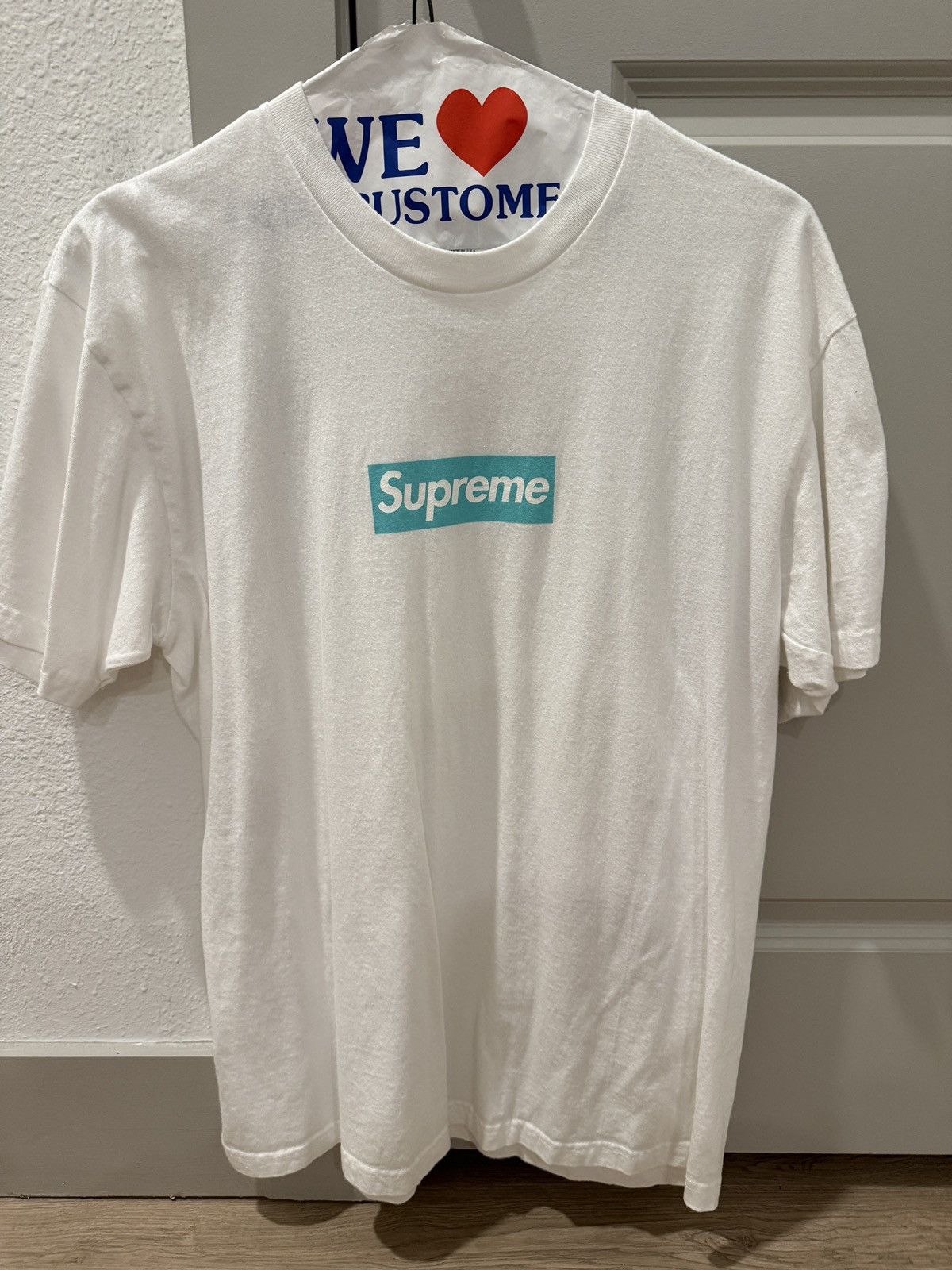 Supreme Tiffany Box Logo | Grailed