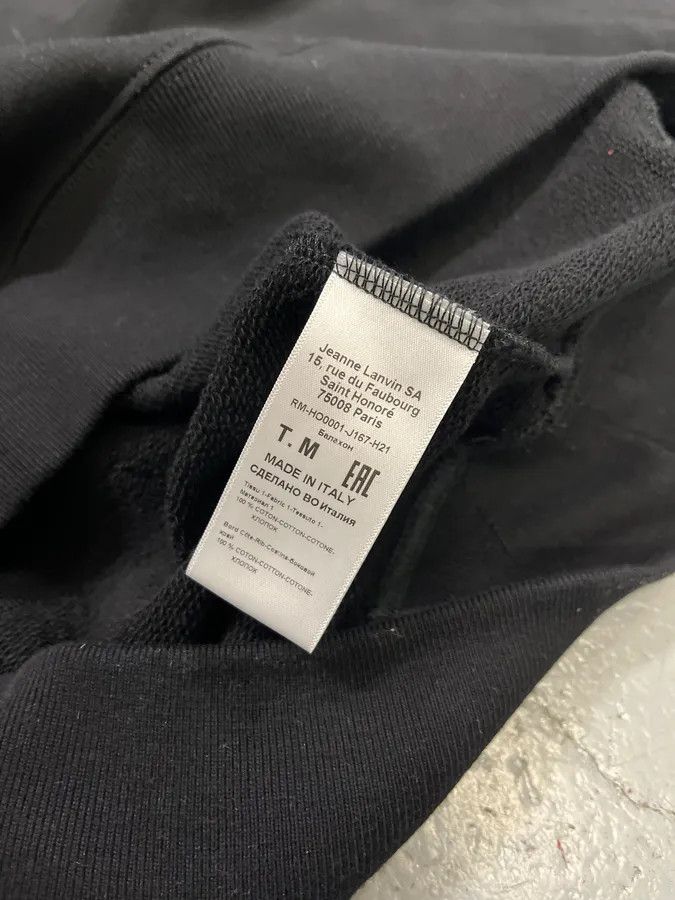 Lanvin Lanvin World Black Hoodie Size US M / EU 48-50 / 2 - 9 Thumbnail