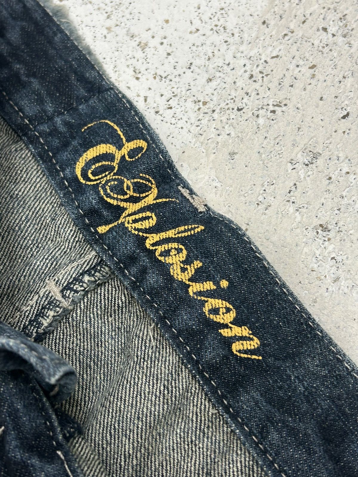 Japanese Brand Y2k Baggy Jeans Explosion Brand Clawn Marks Design Size US 30 / EU 46 - 20 Thumbnail