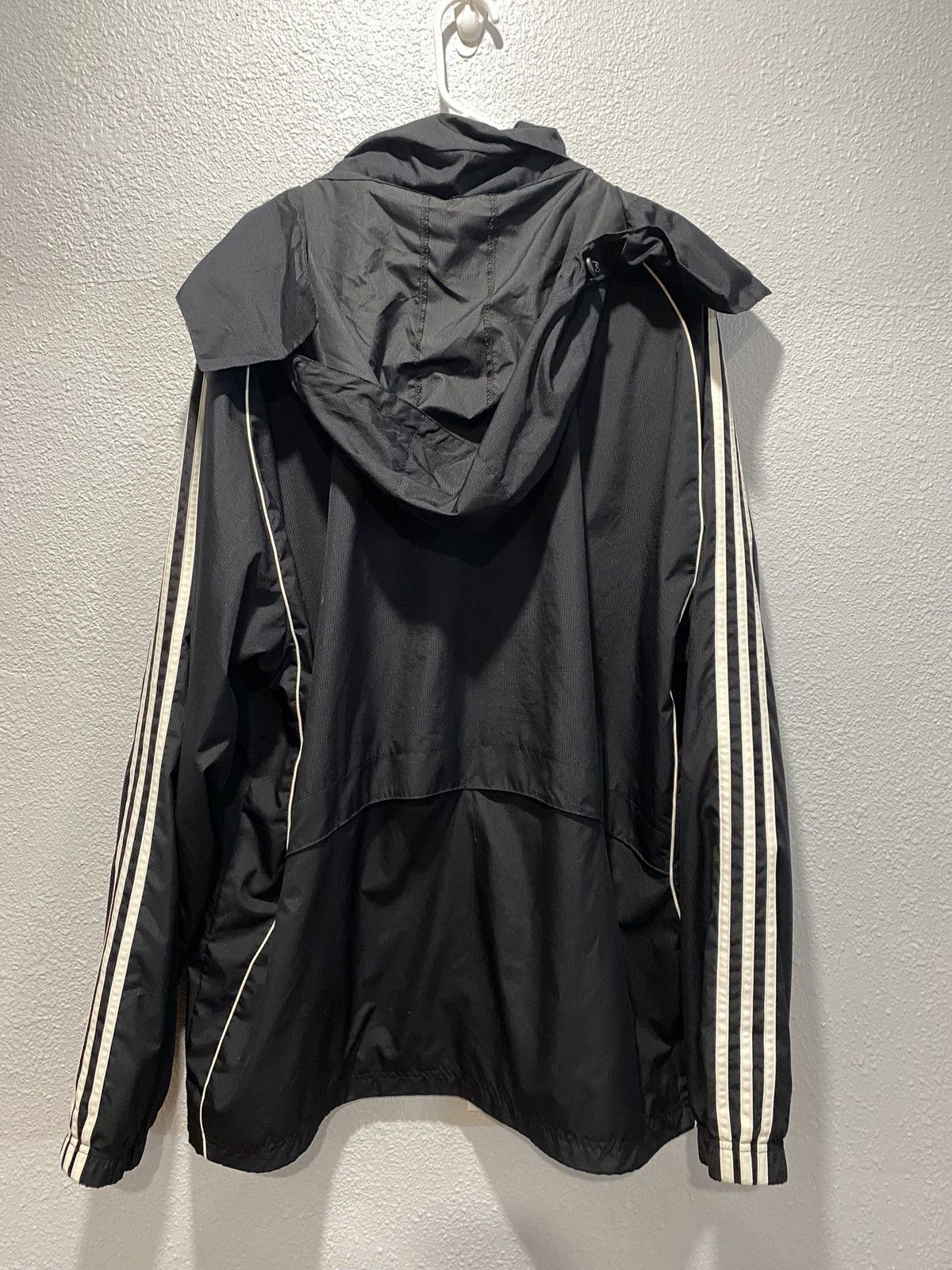 Adidas Vintage Y2K Adidas Track Jacket Hidden Hood LAFC Embroidery Size US XL / EU 56 / 4 - 4 Thumbnail