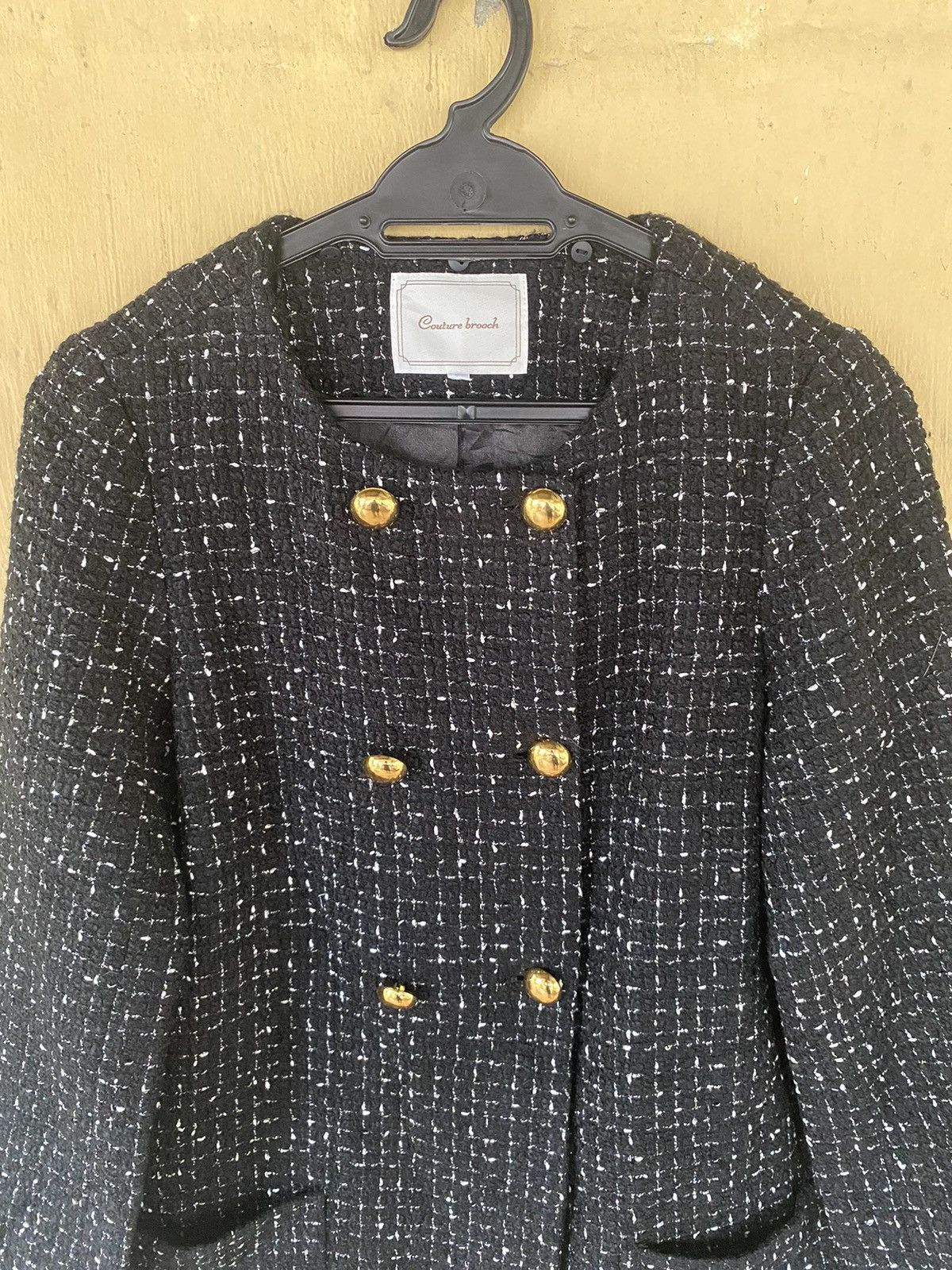 Aran Isles Knitwear × Homespun Knitwear Couture Brooch Cardigan Knitwear Japanese Brand Size M / US 6-8 / IT 42-44 - 4 Thumbnail