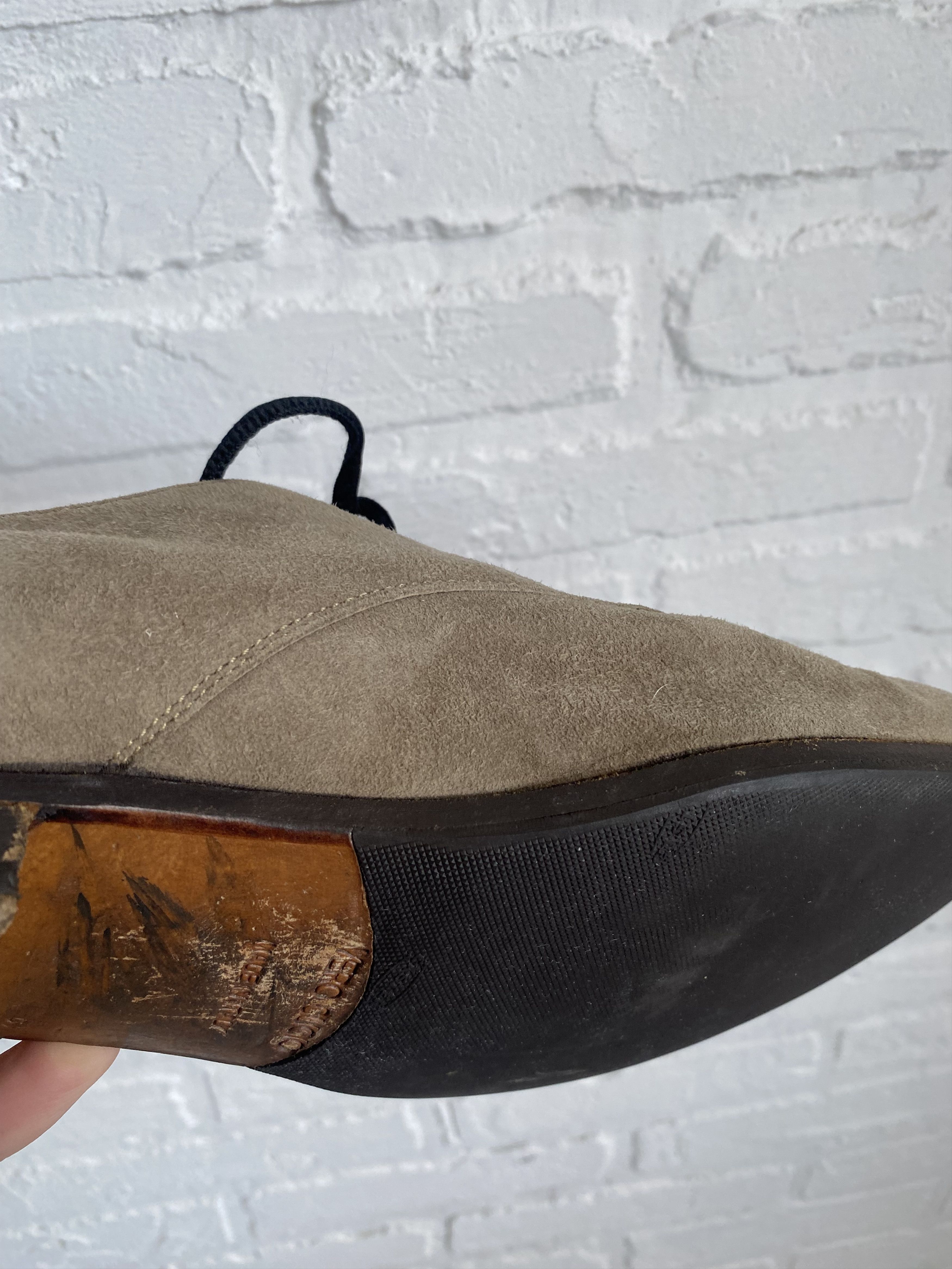 Helmut Lang Vintage Helmut Lang suede leather derby shoes Size US 8.5 / EU 41-42 - 4 Thumbnail