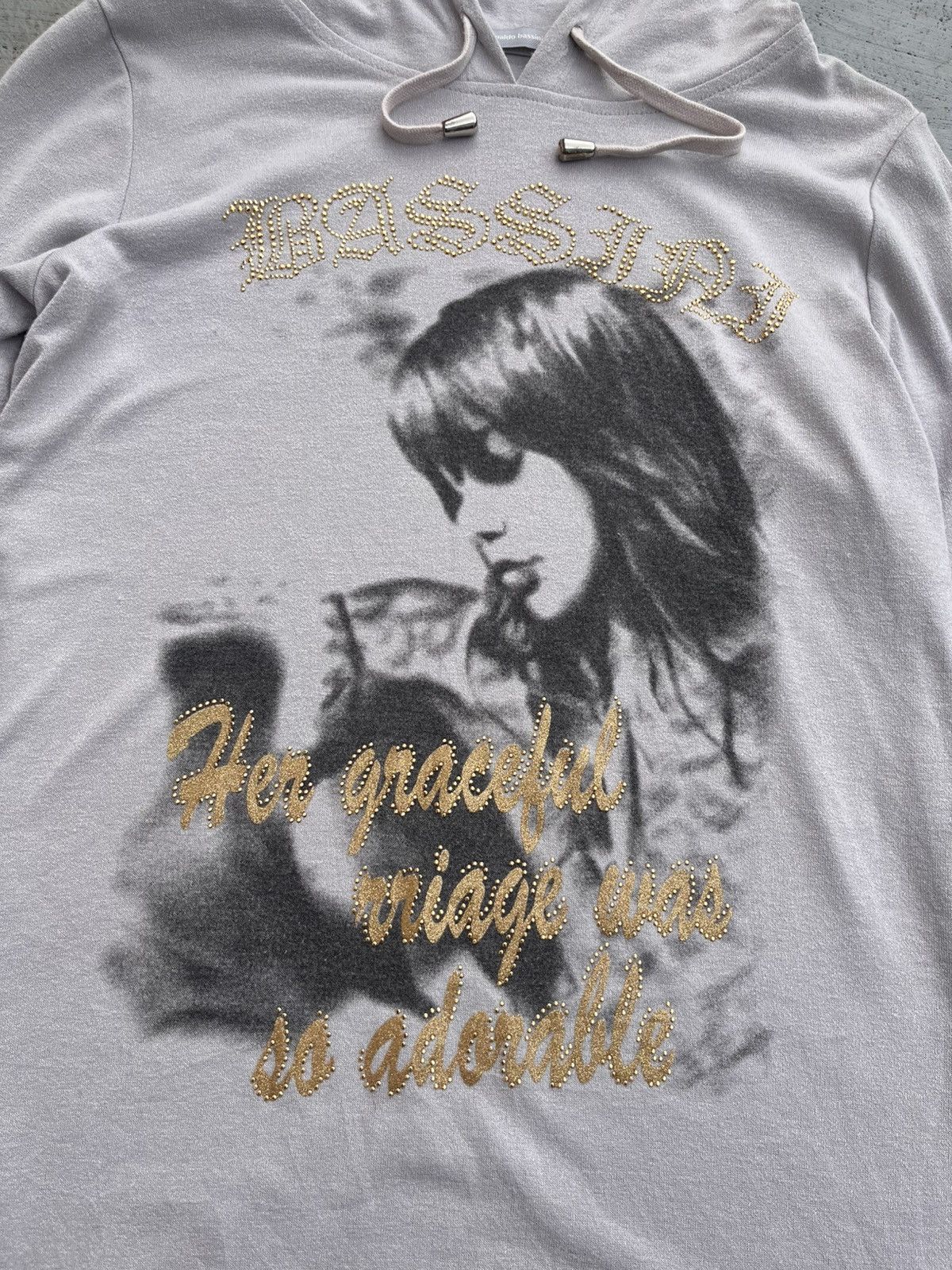 Beauty Beast × Hysteric Glamour × Japanese Brand JAPANESE Y2K ARNALDO STUDED HOODIE Size US S / EU 44-46 / 1 - 7 Thumbnail
