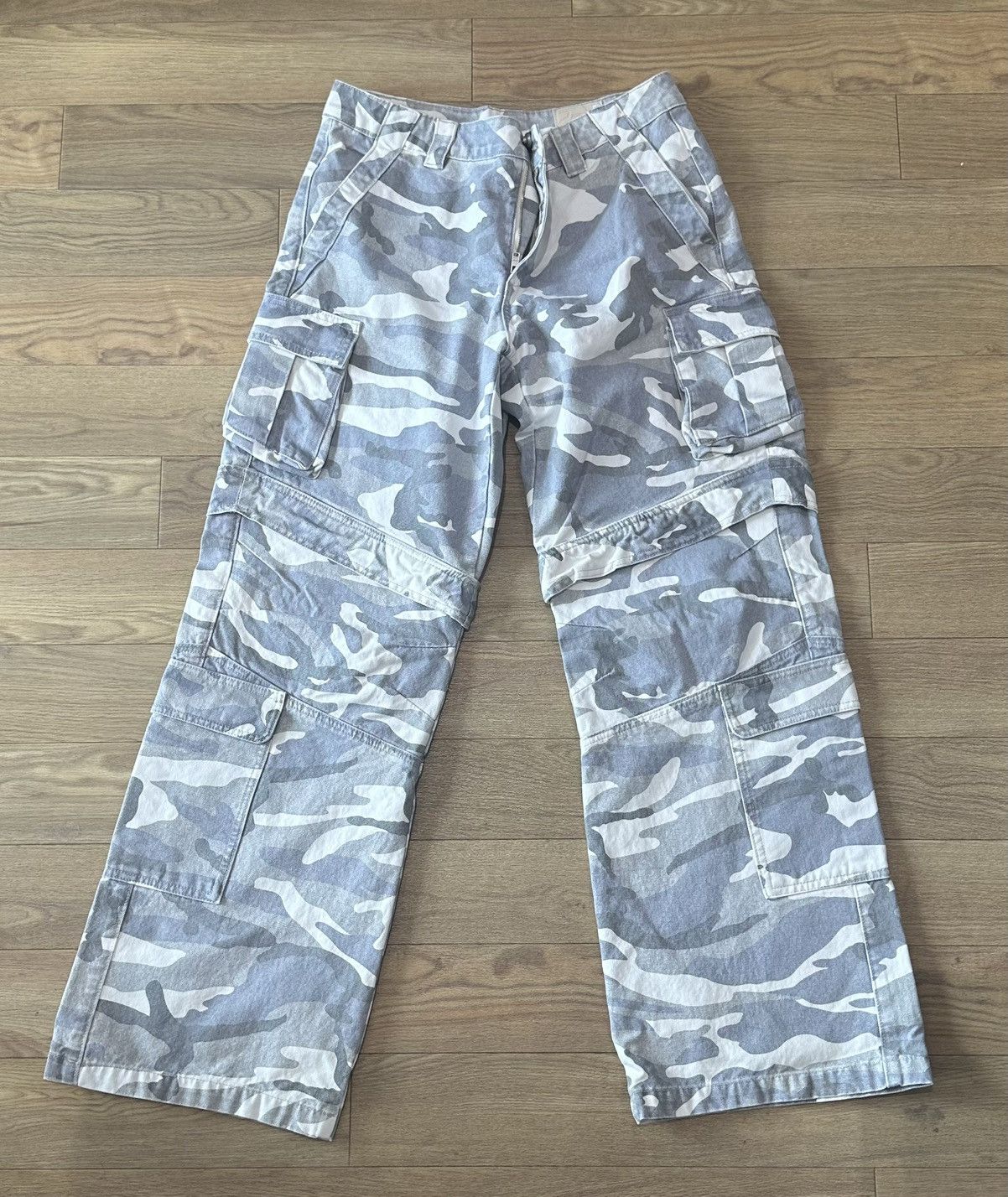 Other PANQ WHITECAMO CARGO PANTS Size US 42 / EU 58 - 1 Thumbnail