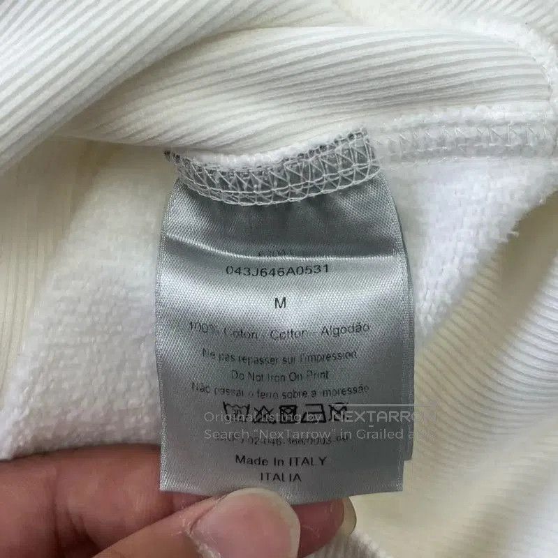 Dior Dior White Women's Hoodie . Size M / US 6-8 / IT 42-44 - 4 Thumbnail
