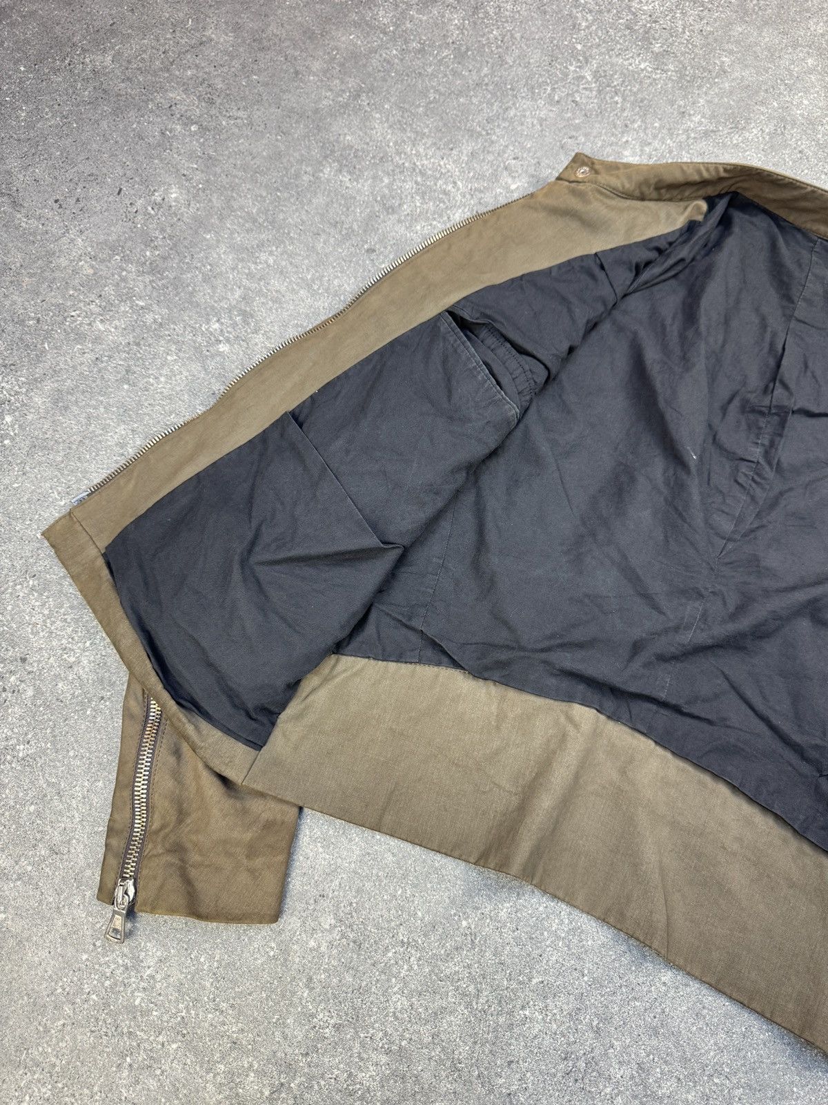 Maison Margiela Maison Martin Margiela SS03 5 Zips Waxed Coton Biker Jacket Size US L / EU 52-54 / 3 - 11 Thumbnail