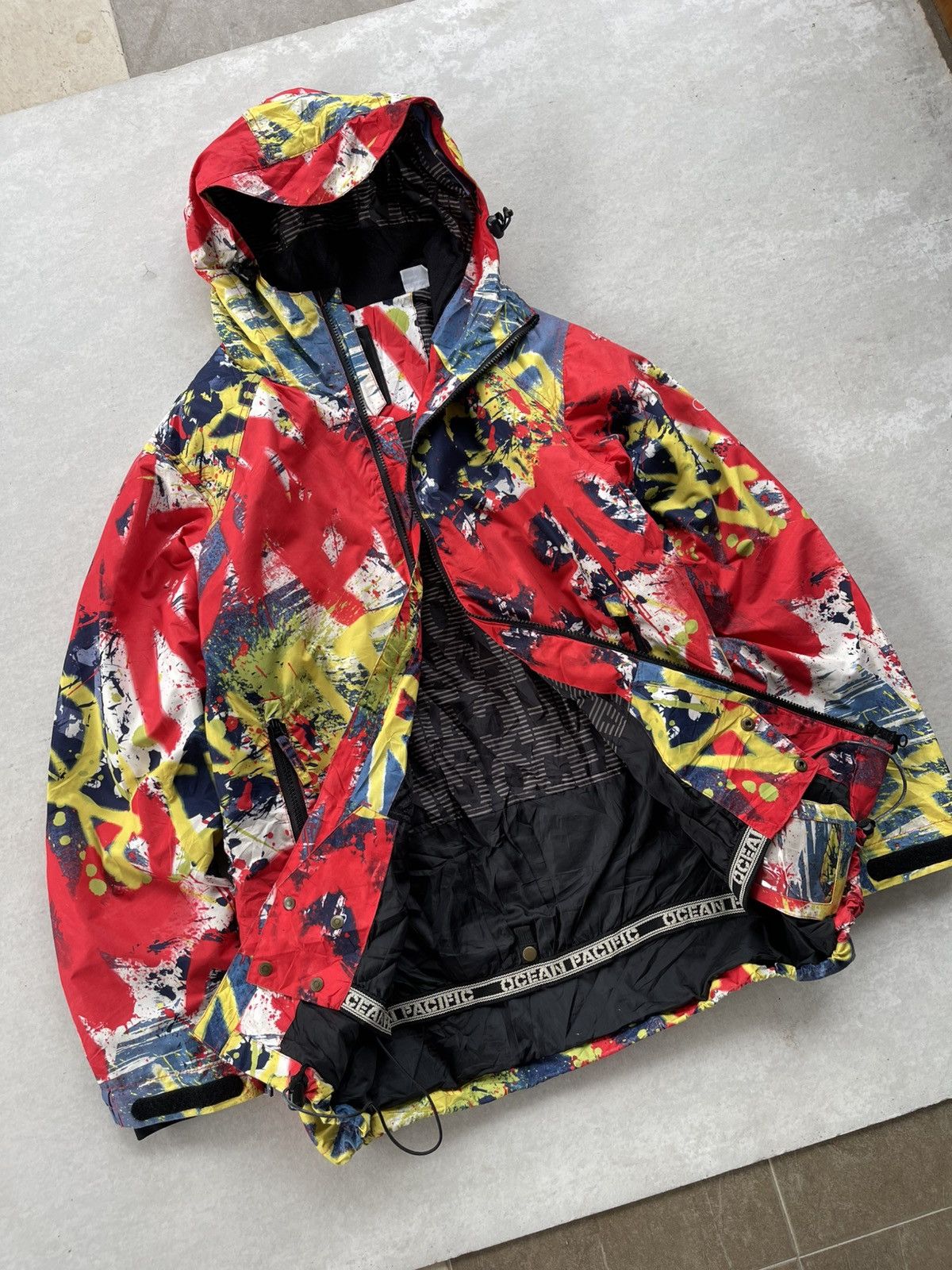 Ocean Pacific 🔥 Ocean Pacific Full Print Multicolor Logo Gopcore Jacket Size US L / EU 52-54 / 3 - 6 Thumbnail