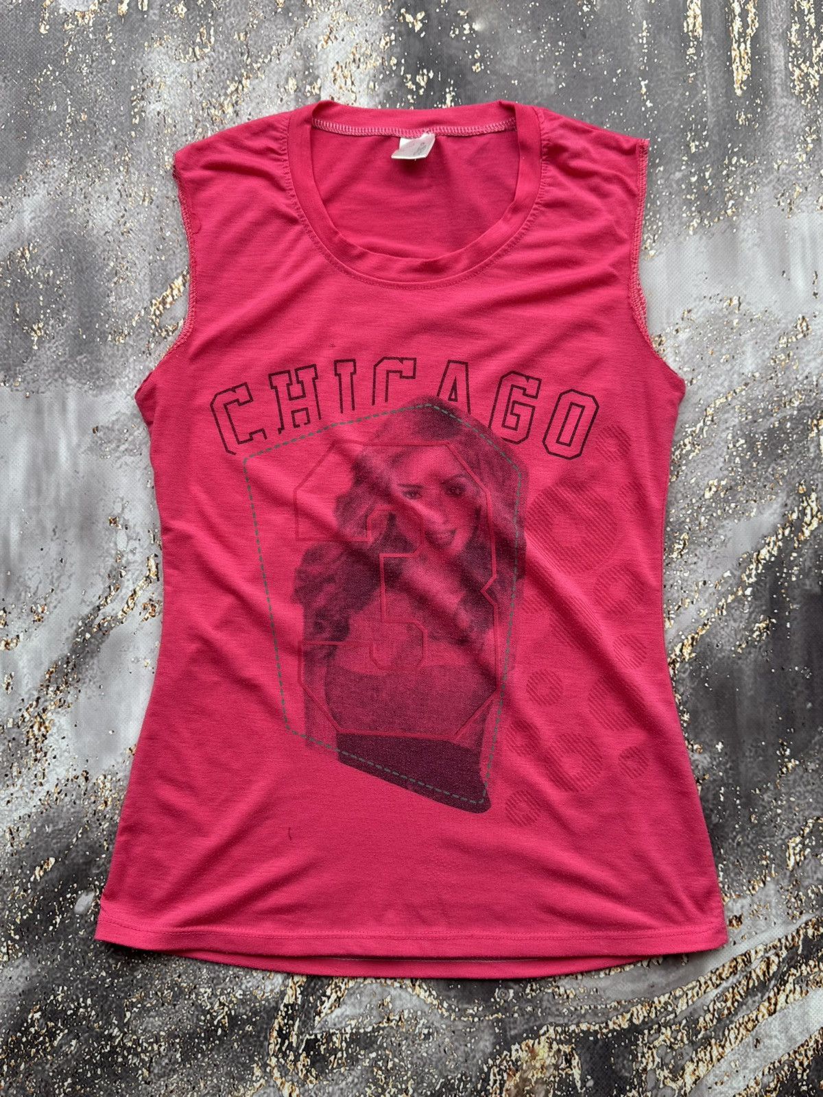Vintage Vintage Chicago Tank Top Size S / US 4 / IT 40 - 1 Thumbnail