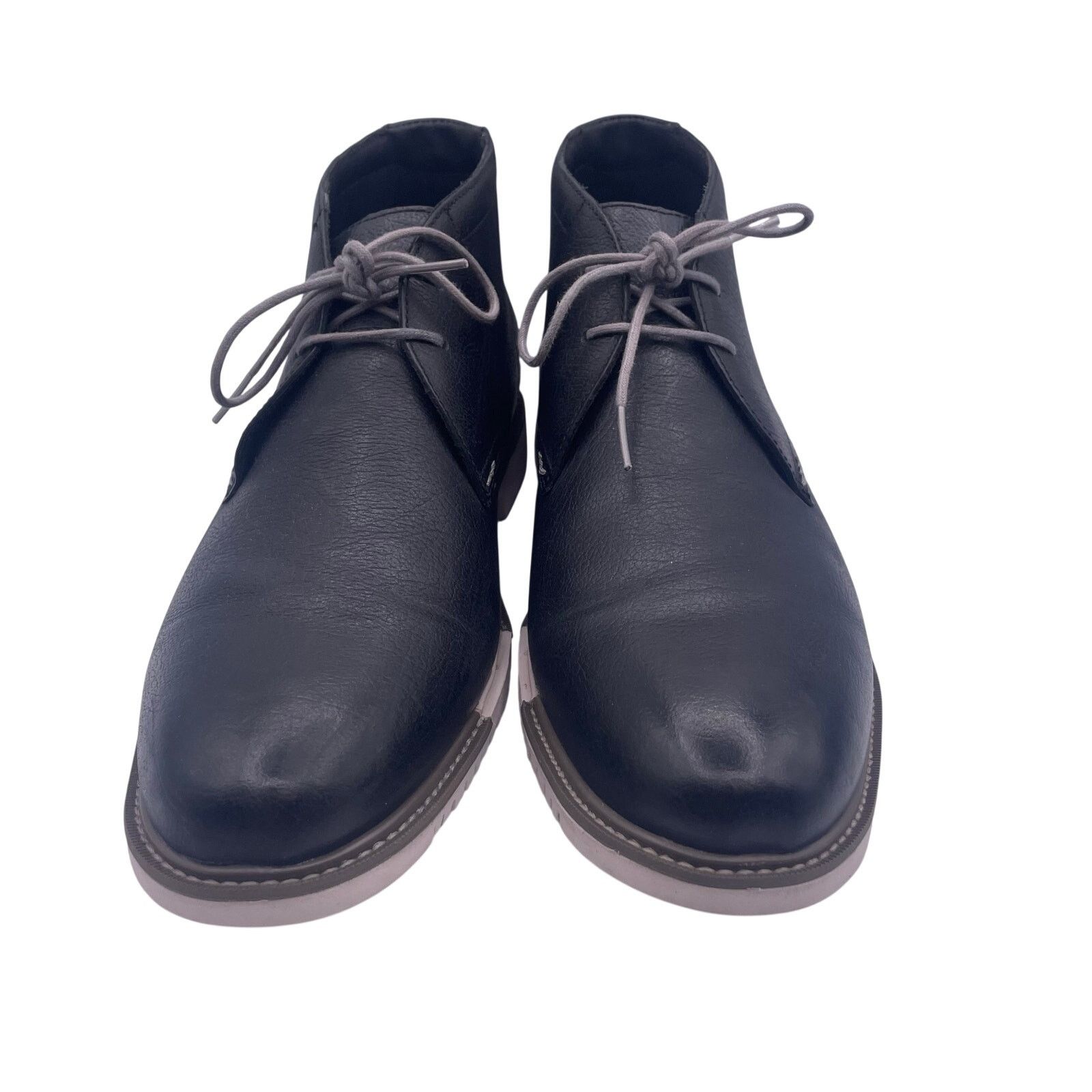Cole Haan Cole Haan Grand OS Chukka Leather Boots Black Light Ankle Size US 10.5 / EU 43-44 - 2 Thumbnail