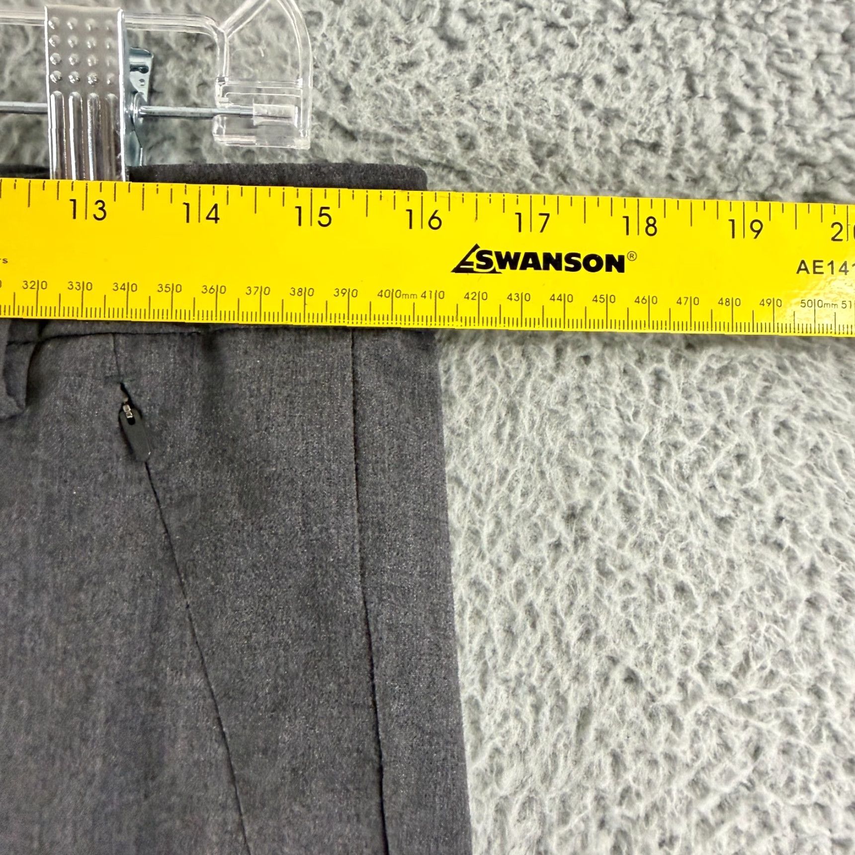Vintage Ministry of Supply Dress Pants Womens Size 6 Gray Straight Leg Lightweight Work Shirt Size 28" / US 6 / IT 42 - 5 Thumbnail