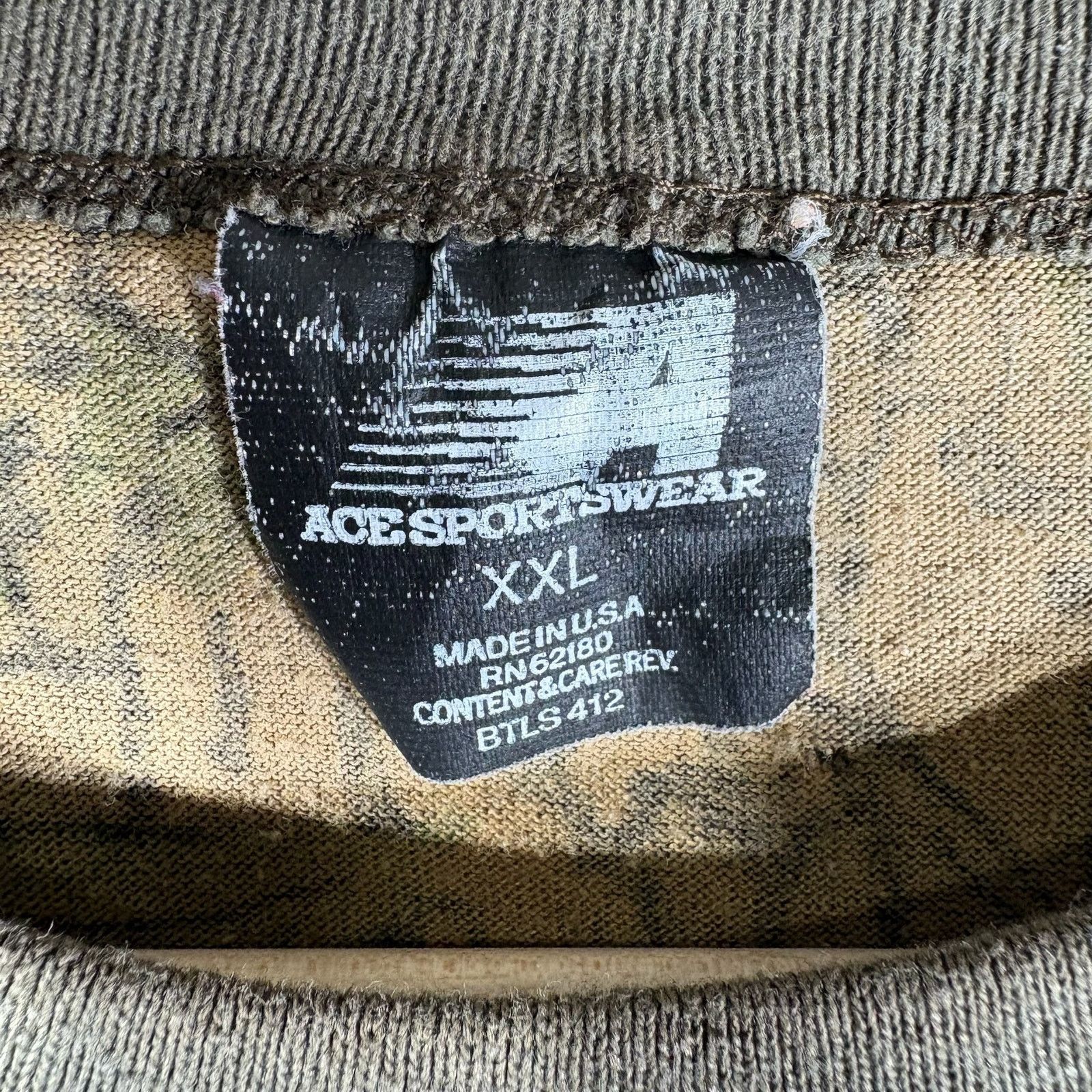 Vintage Vintage Tree Camo Pocket Tee XXL Size US XXL / EU 58 / 5 - 7 Thumbnail
