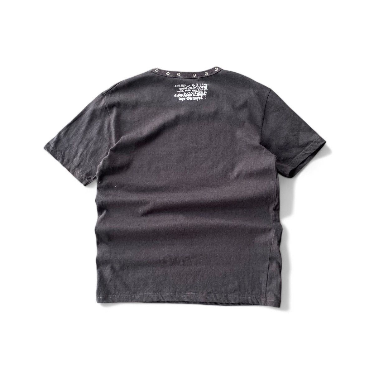 If Six Was Nine × Japanese Brand × Le Grande Bleu (L.G.B.) black smac skull T-shirt Size US M / EU 48-50 / 2 - 2 Thumbnail