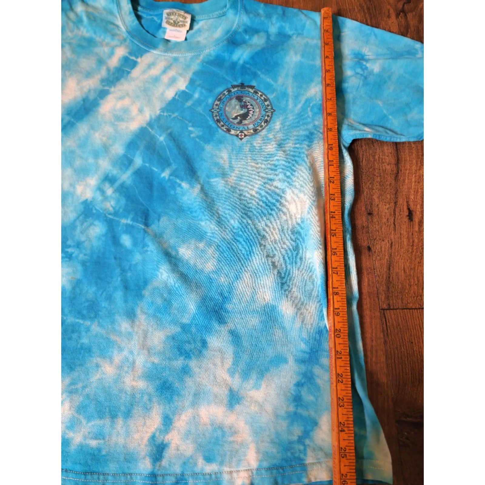 Vintage VINTAGE Fred Harvey Trading Company Grand Canyon National Park T Shirt Mens L Blue 90s Double-Sided Crew Neck Cotton Short Sleeve Size US L / EU 52-54 / 3 - 3 Thumbnail