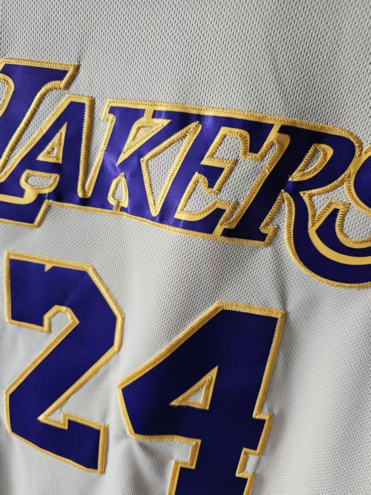 NBA Lakers #24 Kobe Bryant Jersey Yellow Size US XL / EU 56 / 4 - 3 Thumbnail