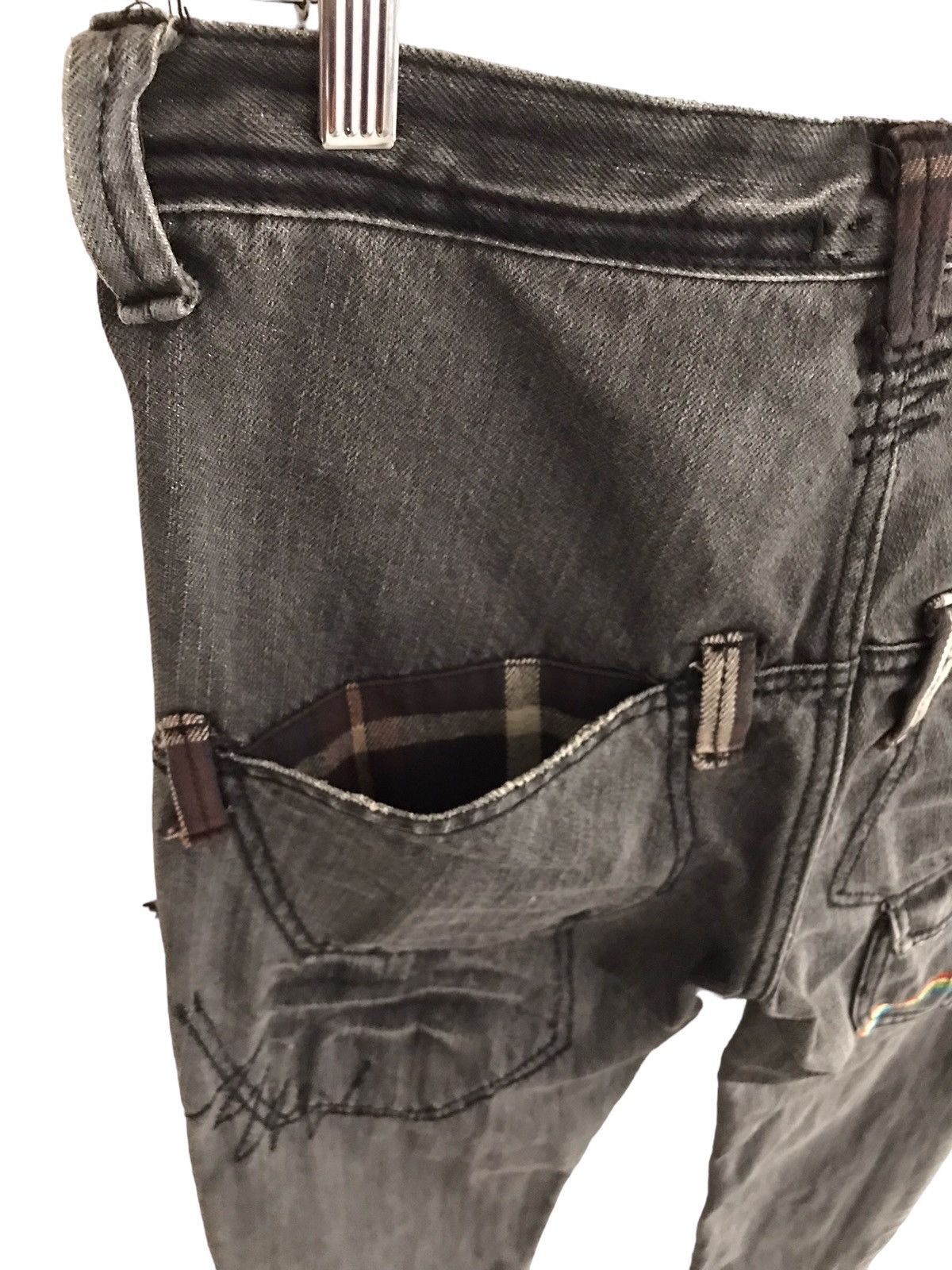 Japanese Brand Spiff Bullitt Rock Resound Through Your Heart Denim Jeans Size US 32 / EU 48 - 17 Thumbnail