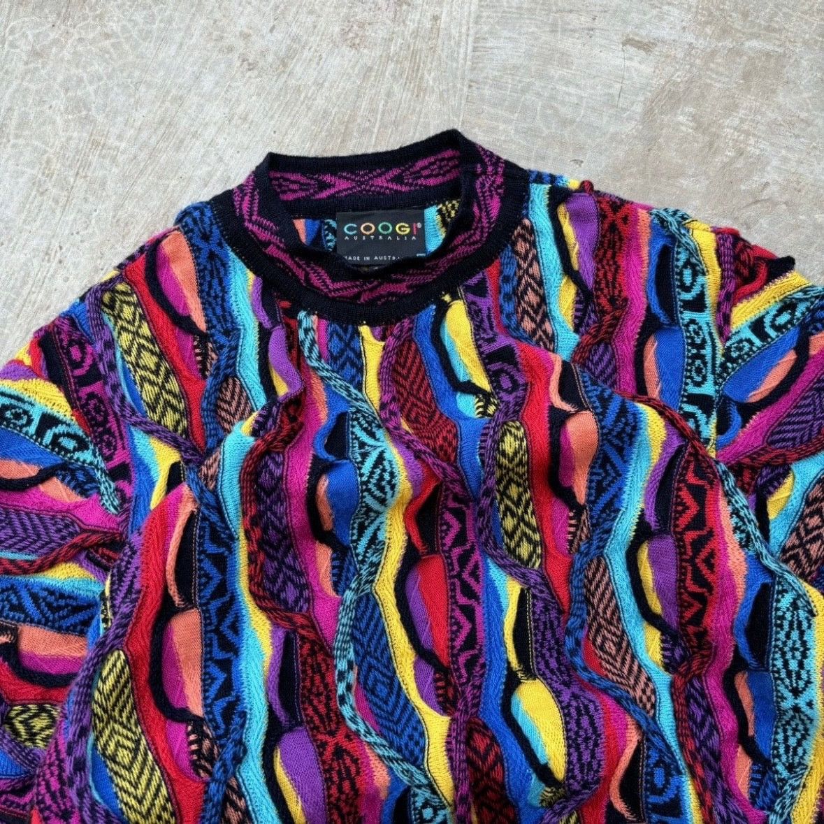 Coogi Vintage 90s Coogi Multi Colour Knitwear Size US M / EU 48-50 / 2 - 2 Thumbnail