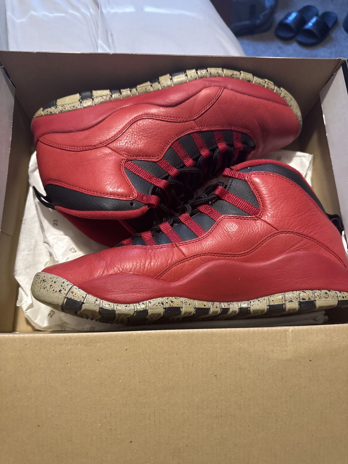 Jordan Brand Air Jordan 10 Bulls Over Broadway Size US 10 / EU 43 - 6 Thumbnail