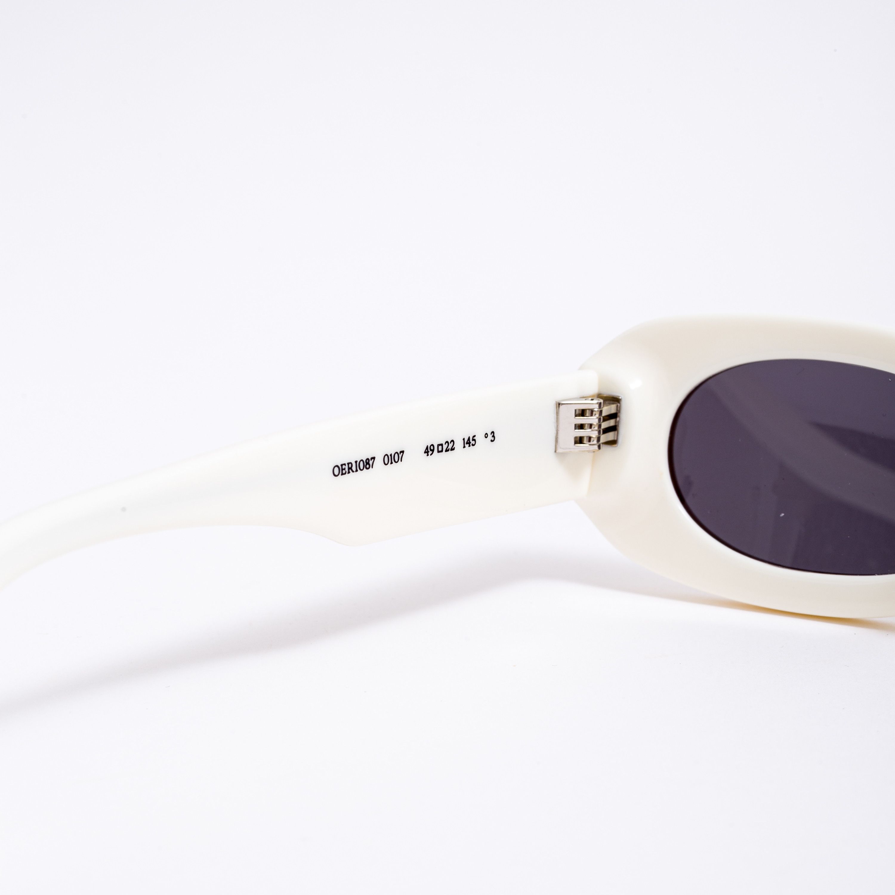 Off-White OFF WHITE Amalfi Oval-Frame Sunglasses WHITE Size ONE SIZE - 6 Thumbnail