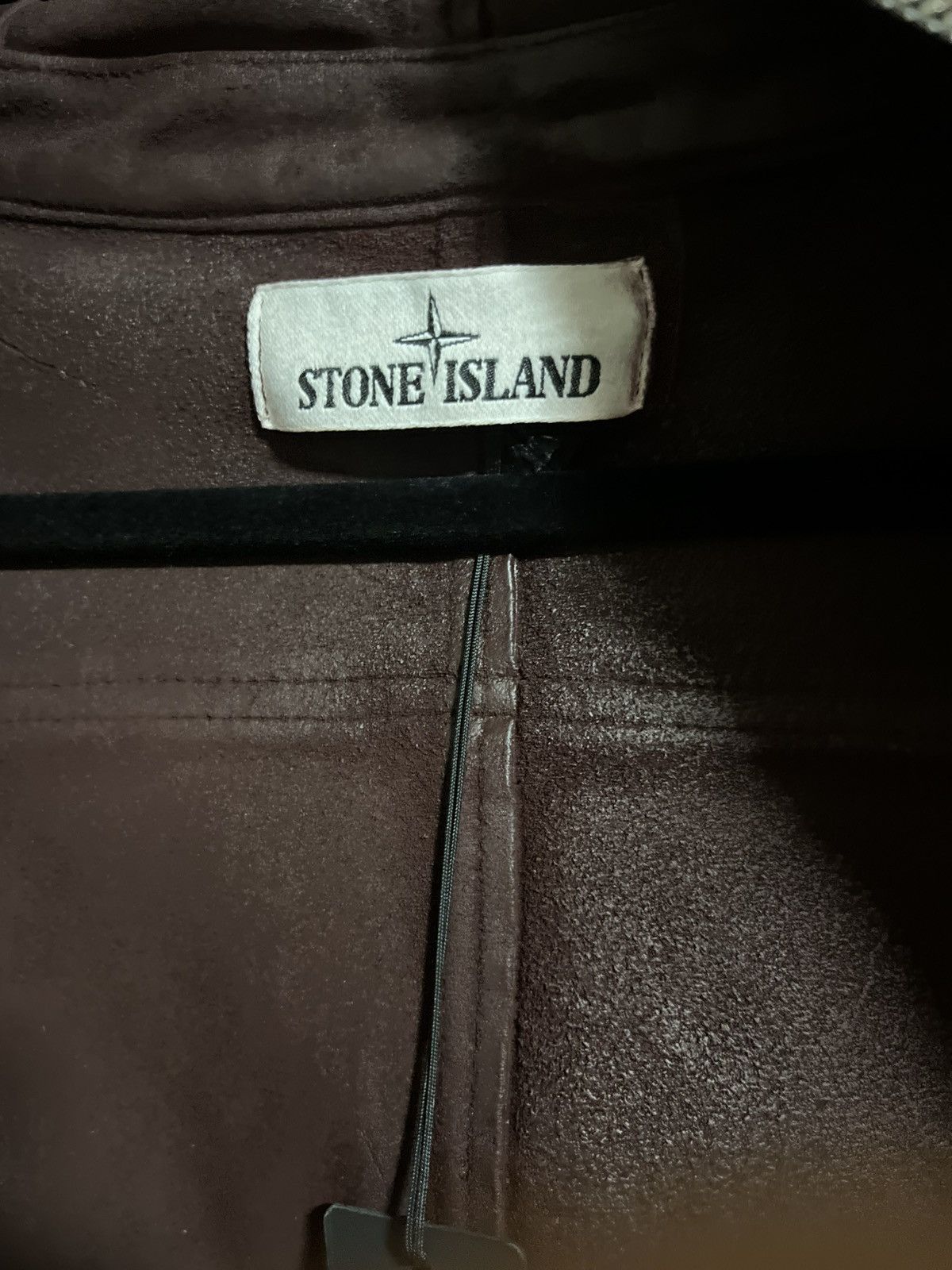 Stone Island Stone Island Leather Hooded Jacket A/W 21–22 L Size US L / EU 52-54 / 3 - 12 Thumbnail