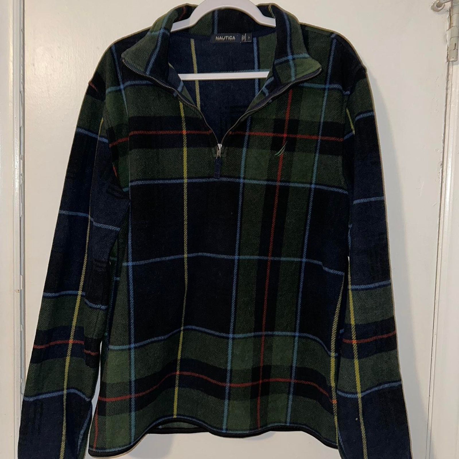 Nautica Nautica 1/4 Zip Fleece Jacket Size US L / EU 52-54 / 3 - 1 Thumbnail