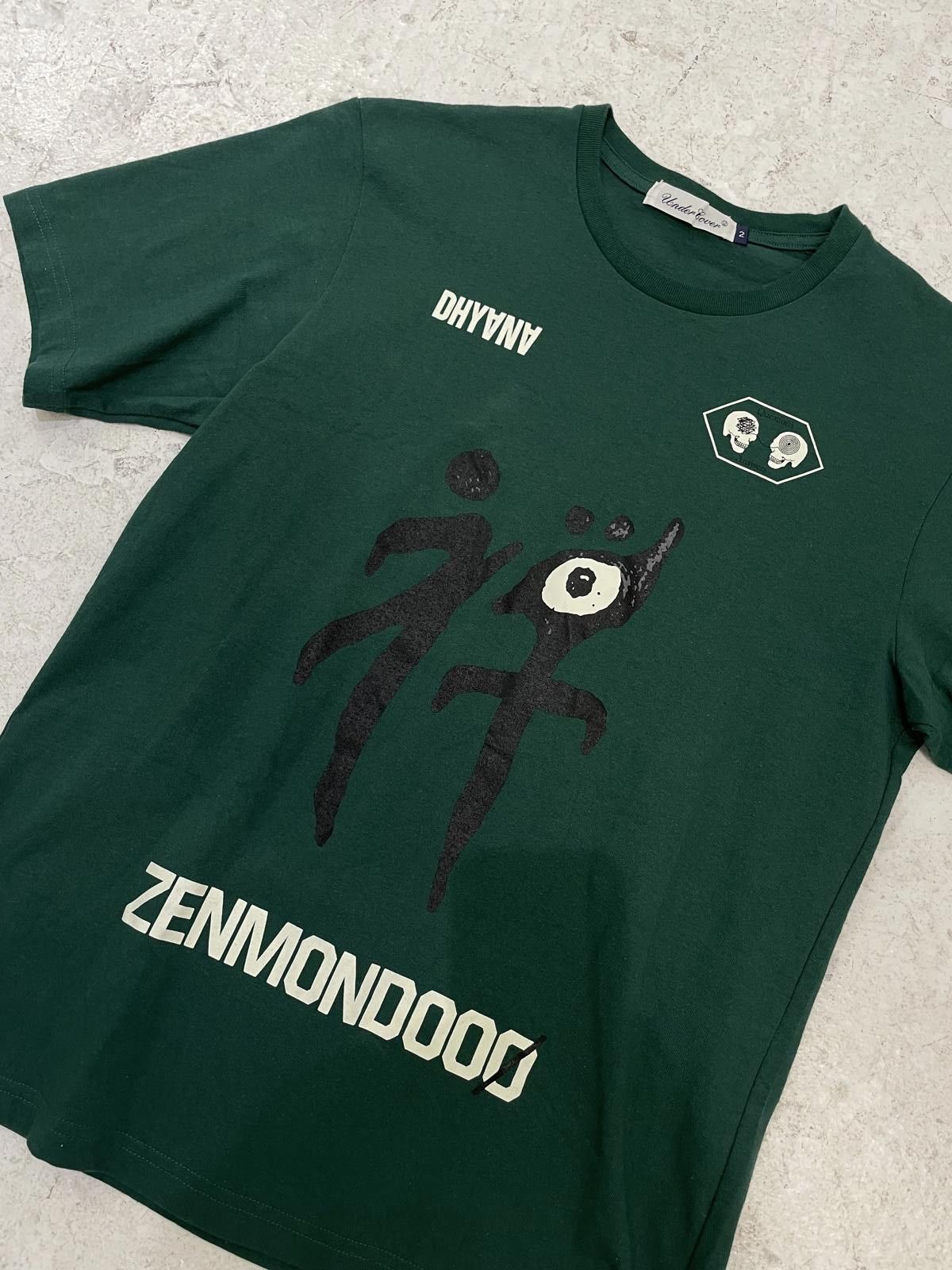 Undercover undercover green unknown tee Size US S / EU 44-46 / 1 - 3 Thumbnail