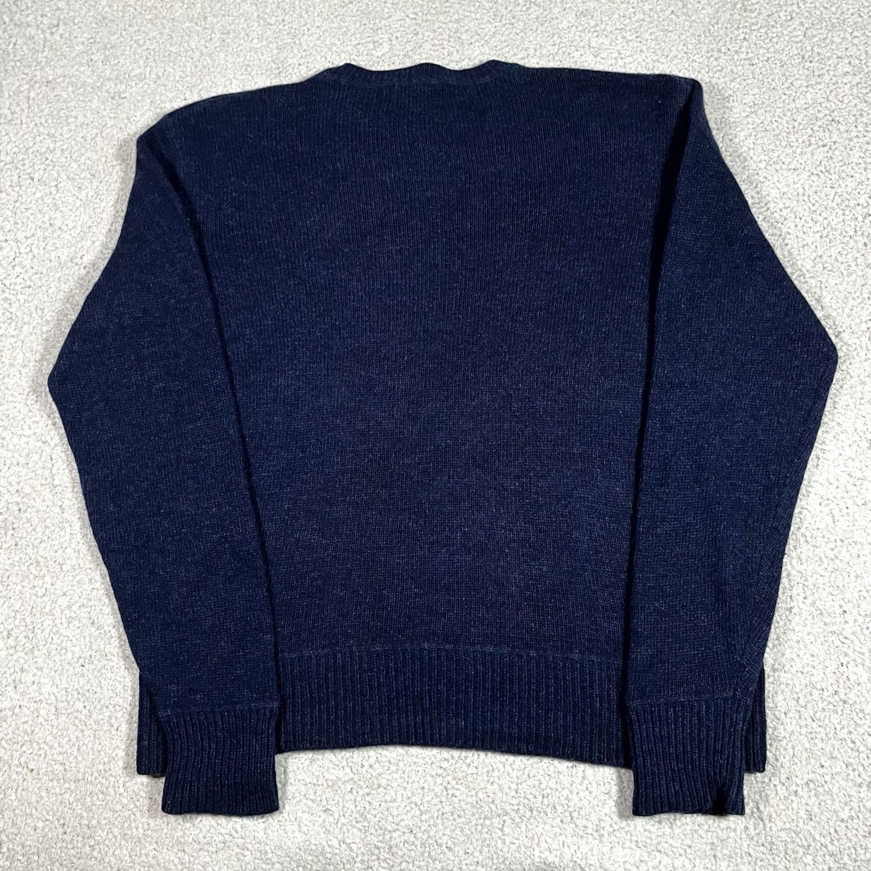 Old Navy VINTAGE Old Navy SweatER Mens XL Pullover Crew Neck Wool Nylon Blue 80s 90s Preppy Logo Shirt Sweater Size US XL / EU 56 / 4 - 6 Thumbnail