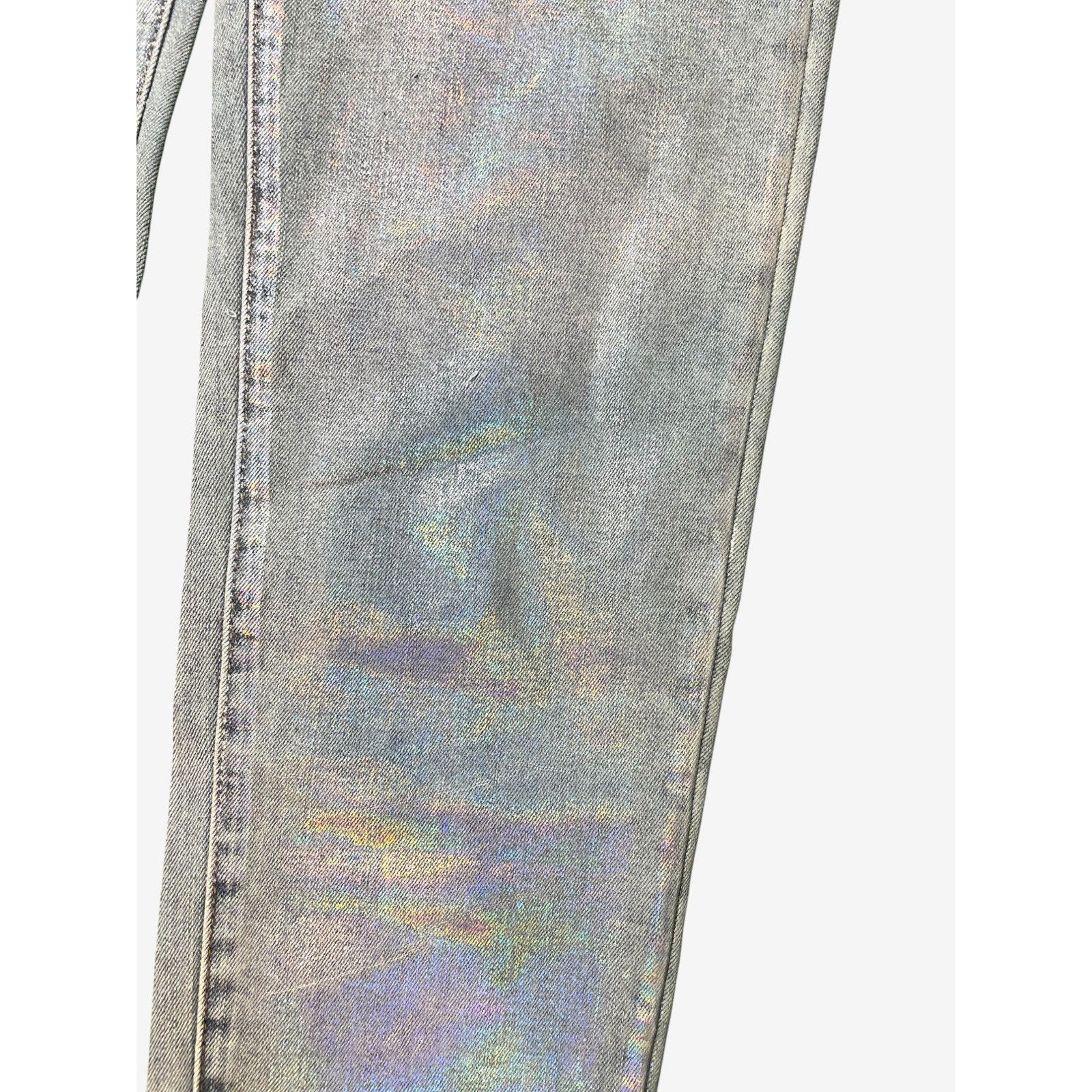 Purple Brand Purple Brand "Shine" Light Wash Blue Jeans Size US 34 / EU 50 - 4 Thumbnail
