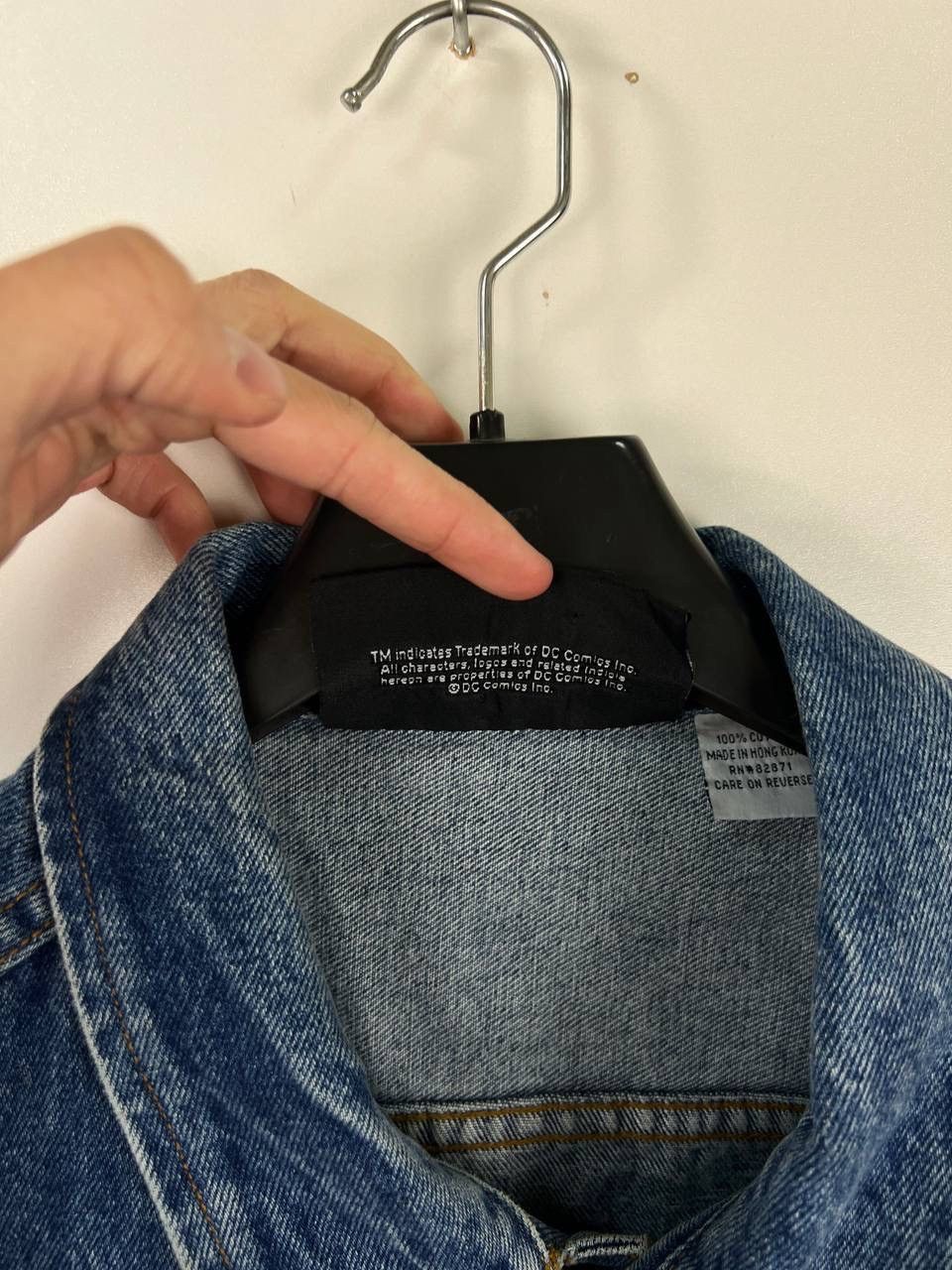 DC Comics × Vintage DC Superman 90s vintage denim vest size M Size US M / EU 48-50 / 2 - 4 Thumbnail