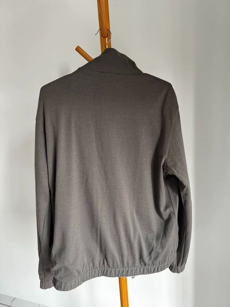 Loro Piana Loro Piana Gray Winmate Bomber Jacket Size US XL / EU 56 / 4 - 5 Thumbnail