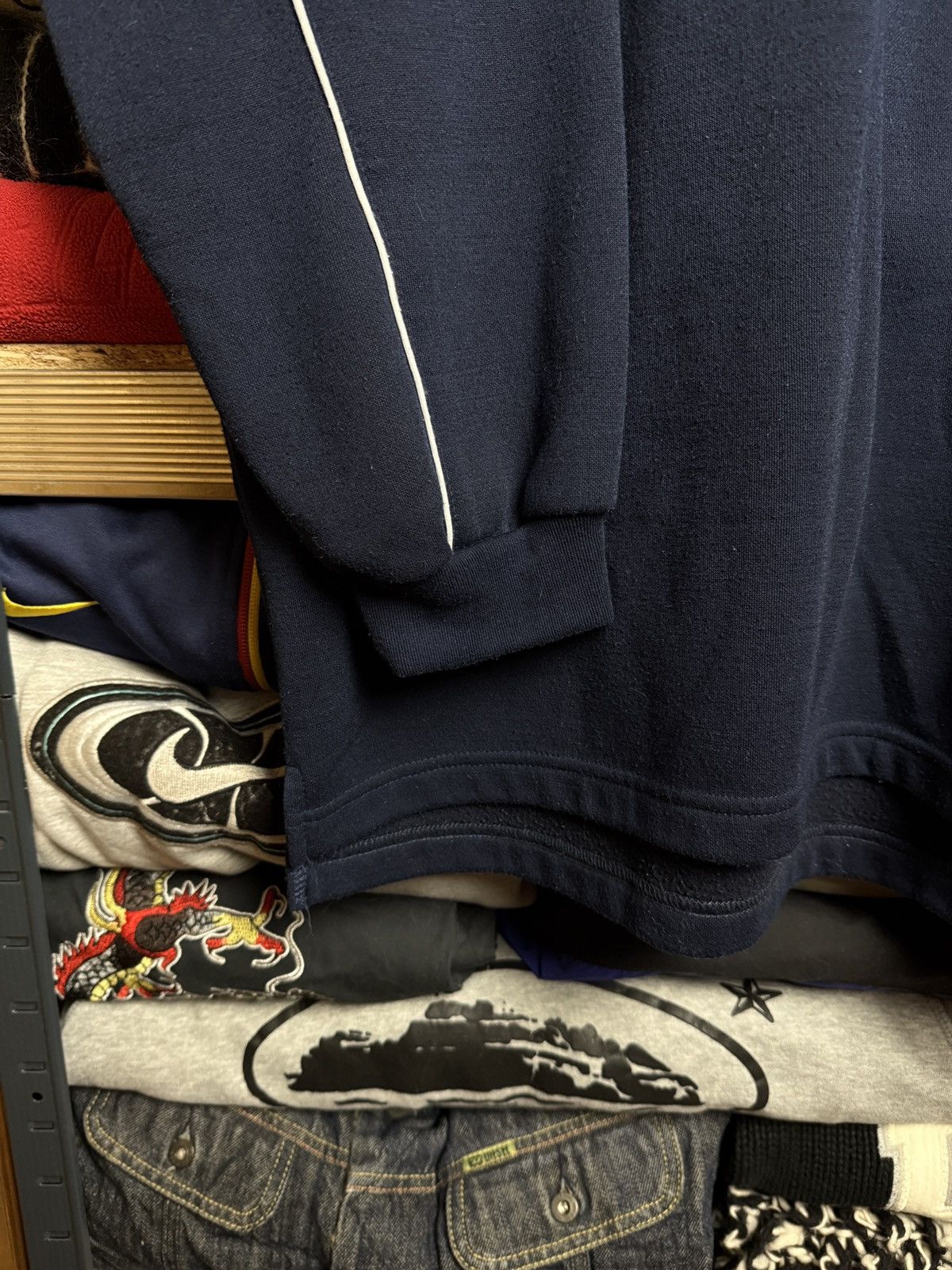 Nike Vintage Nike Sweatshirt Embroidered Big Logo Y2K Fit Size US XXL / EU 58 / 5 - 5 Thumbnail