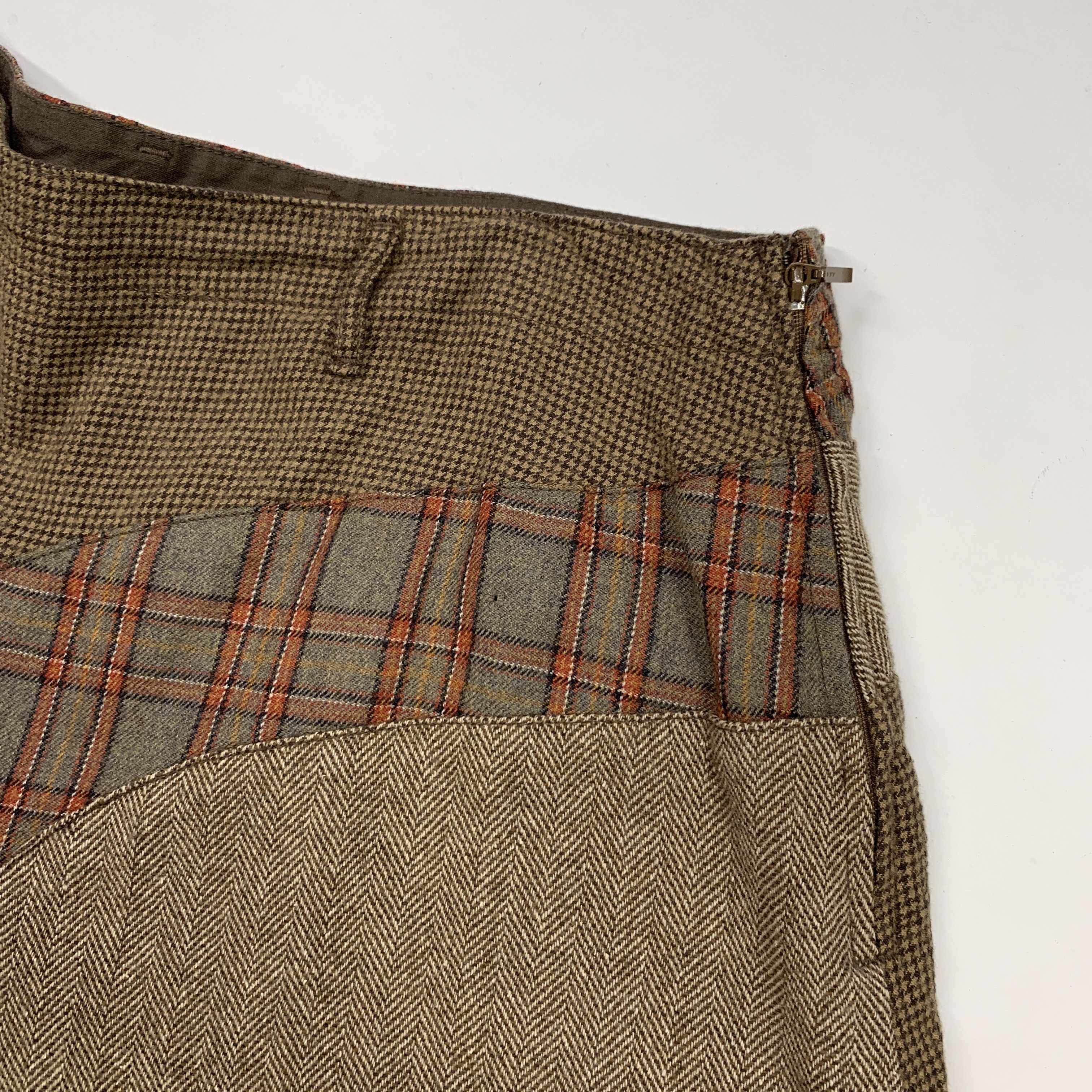 Kapital Flowy Patchwork Skirt Size 29" - 5 Thumbnail